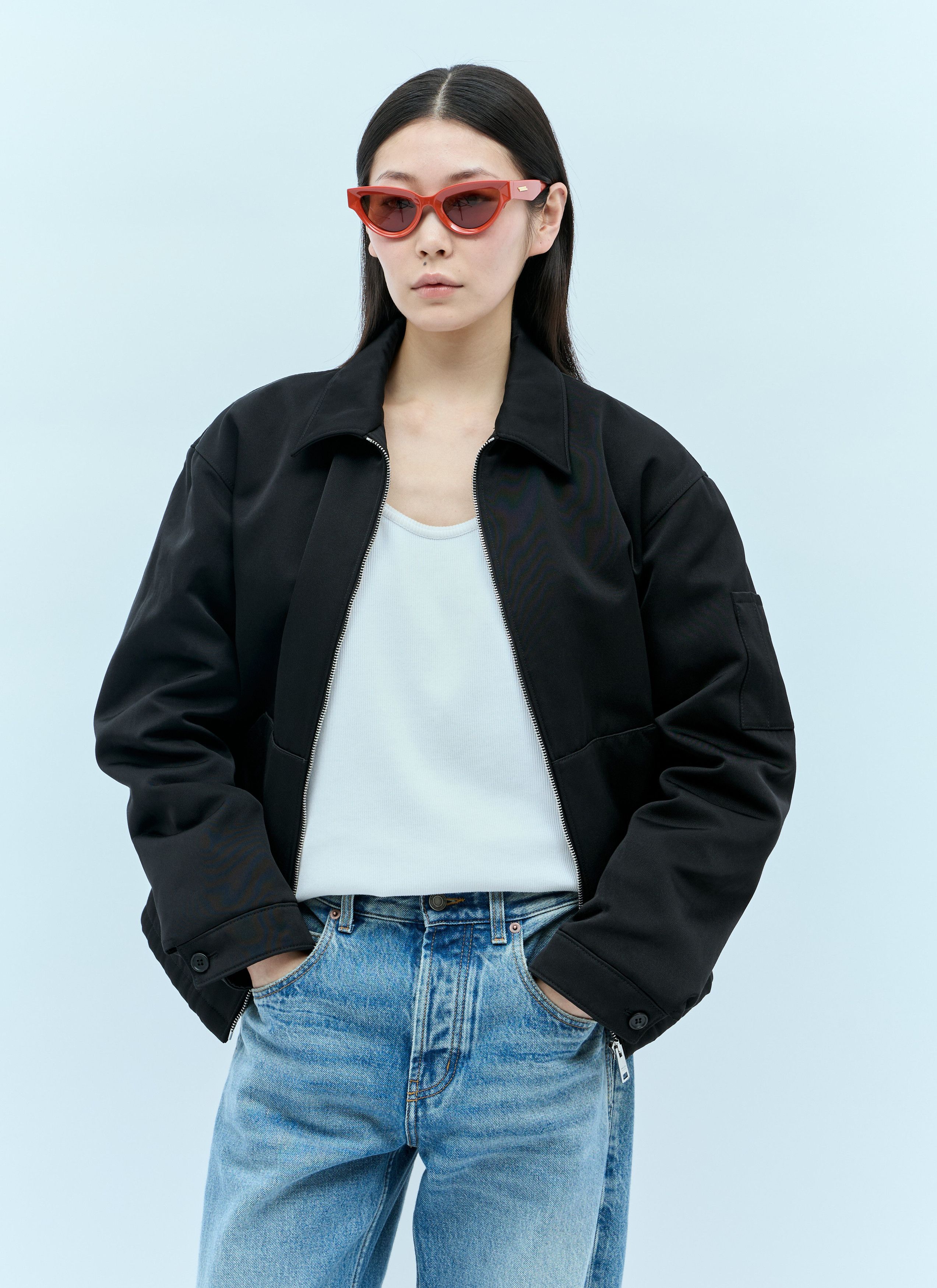 Bottega Veneta Orange BV1249S Sharp Cat Eye Acetate Sunglasses Size ONE SIZE - 10 Thumbnail