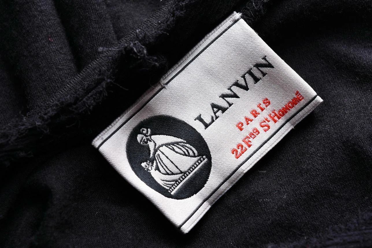 Lanvin Women's Lanvin Viscose Silk Blend Belted Midi Dress Size XS Size XS / US 0-2 / IT 36-38 - 4 Thumbnail