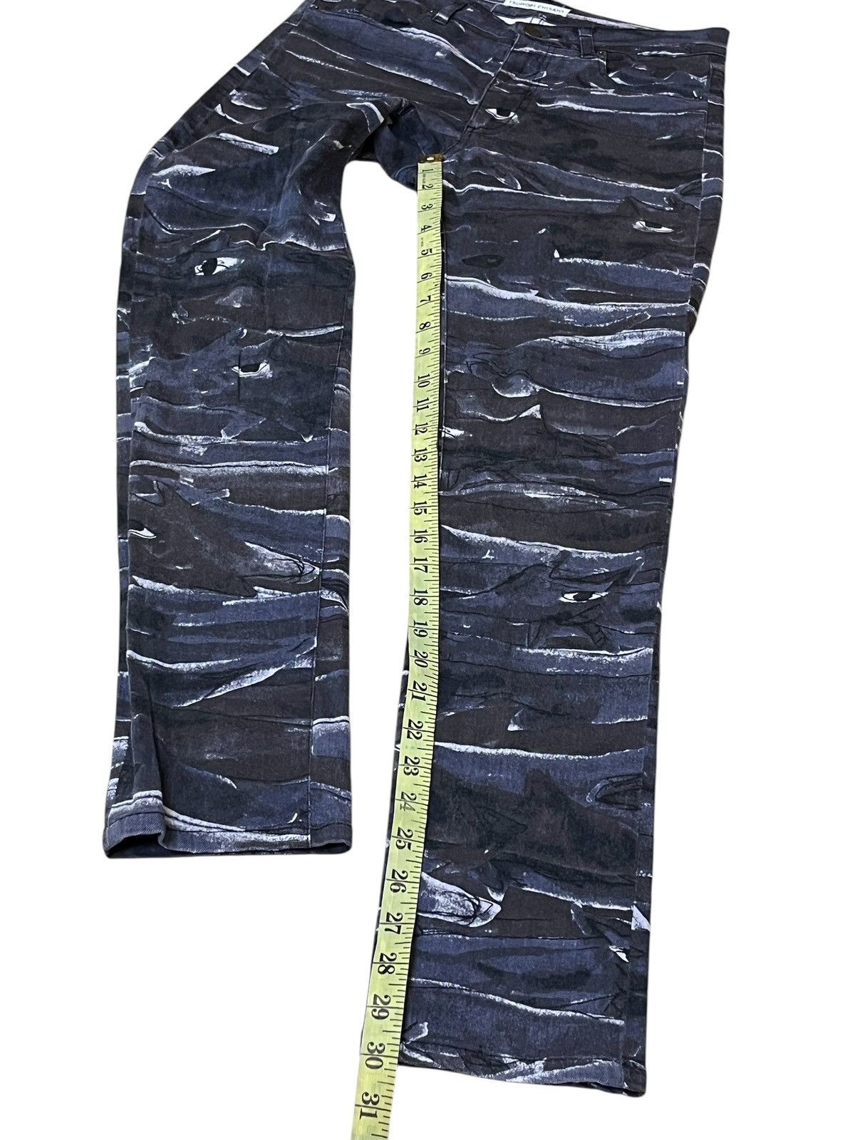 Issey Miyake ISSEY MIYAKE TSUMORI CHISATO STRETCH COTTON SKINNY JEANS Size US 28 / EU 44 - 14 Thumbnail