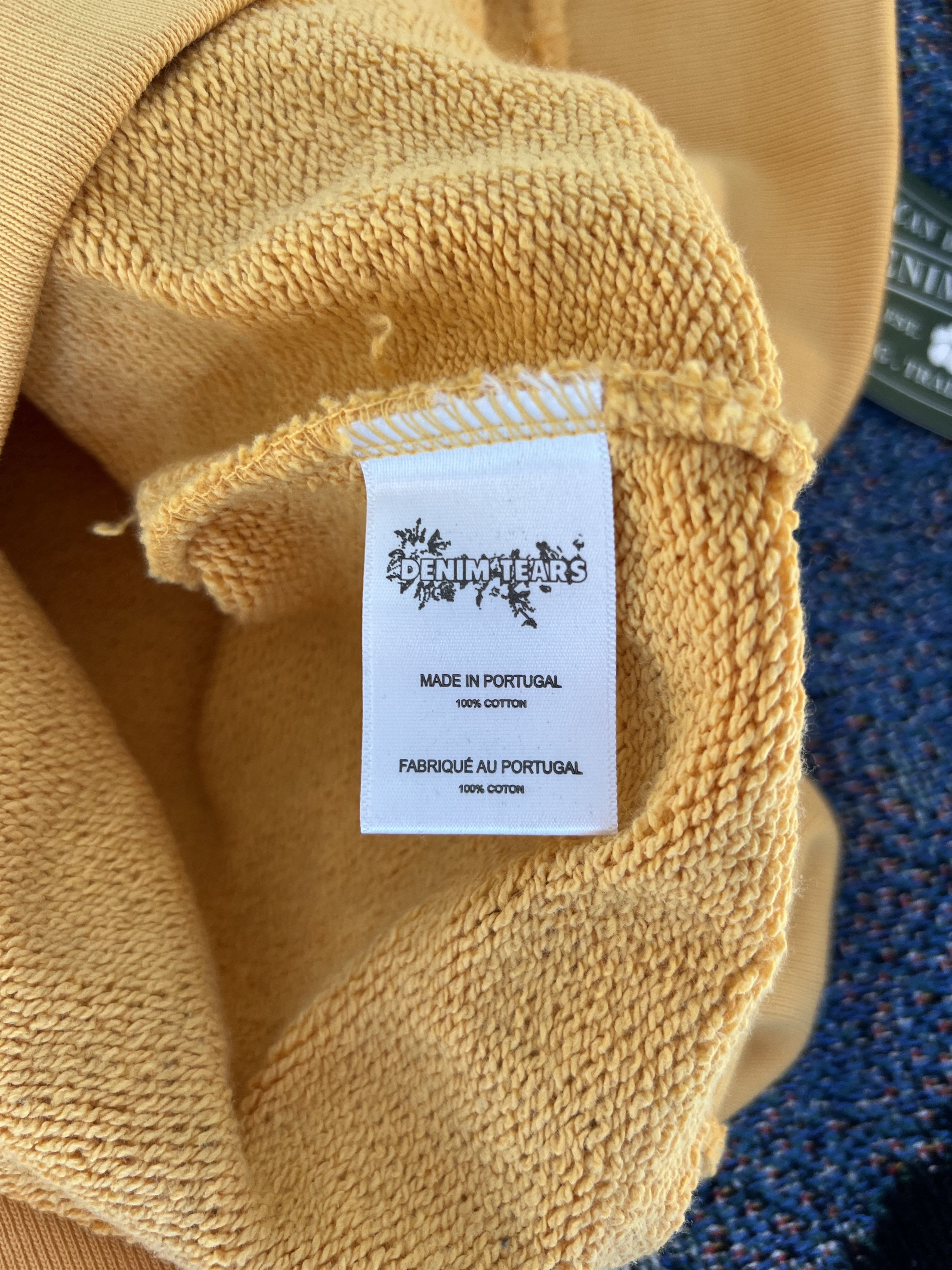 Cactus Plant Flea Market × DENIM TEARS CPFM Denim Tears Cotton Wreath Sweatsuit in Yellow Size US L / EU 52-54 / 3 - 14 Thumbnail