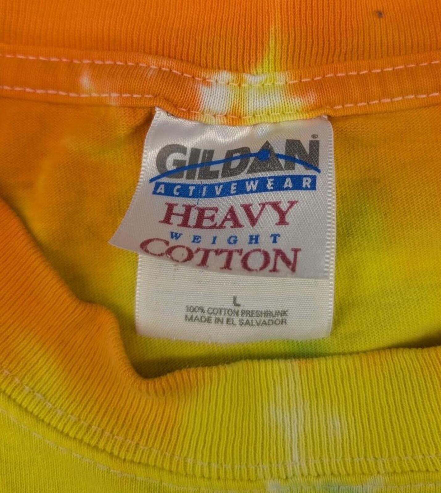Gildan Vintage Woodstock 99 Rome New York Tie Dye T-shirt Size US L / EU 52-54 / 3 - 5 Thumbnail