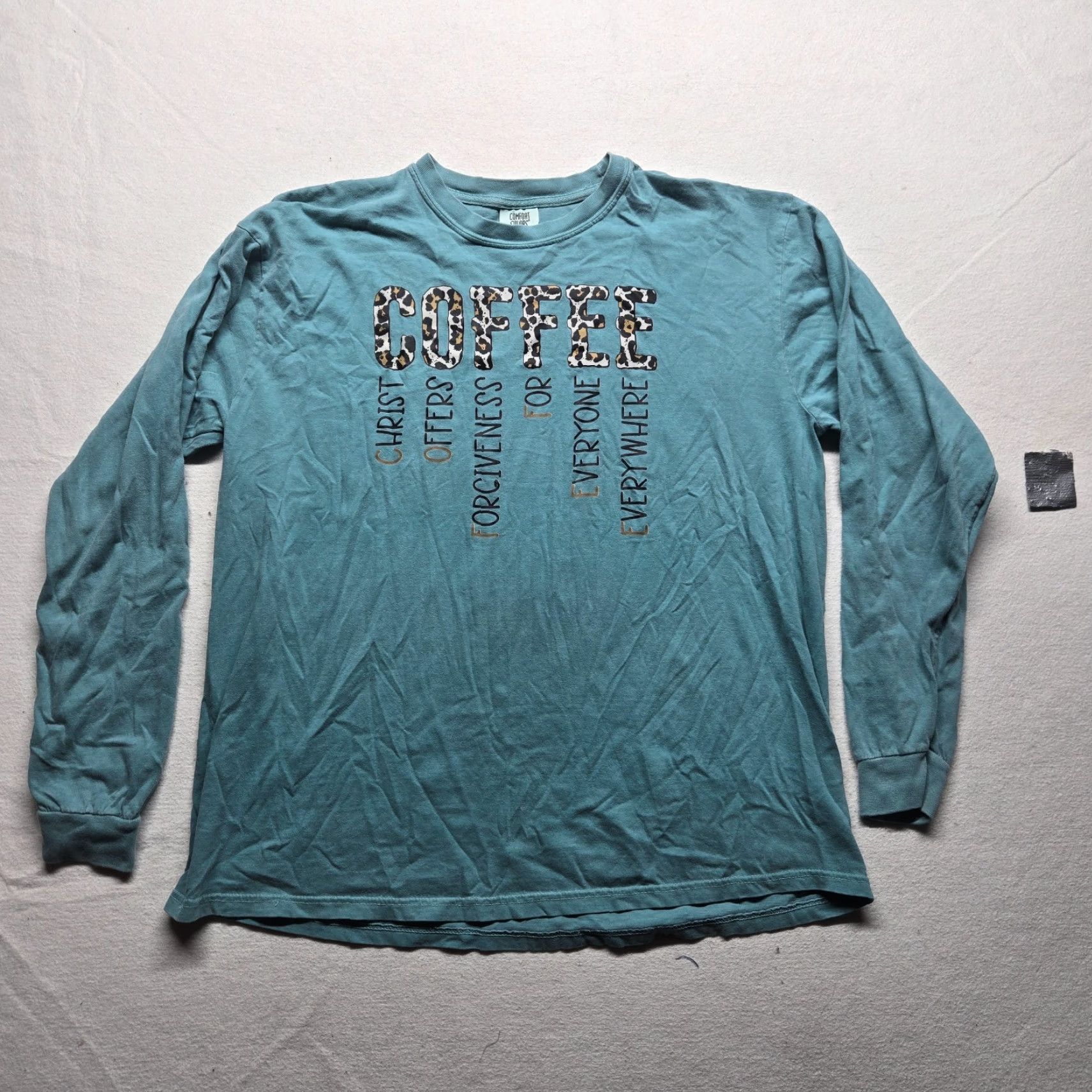 Vintage VINTAGE Glory Be Co Faith T-Shirt Womens XL Black Graphic Print Casual Crew Neck Short Sleeve Size XL / US 12-14 / IT 48-50 - 2 Thumbnail
