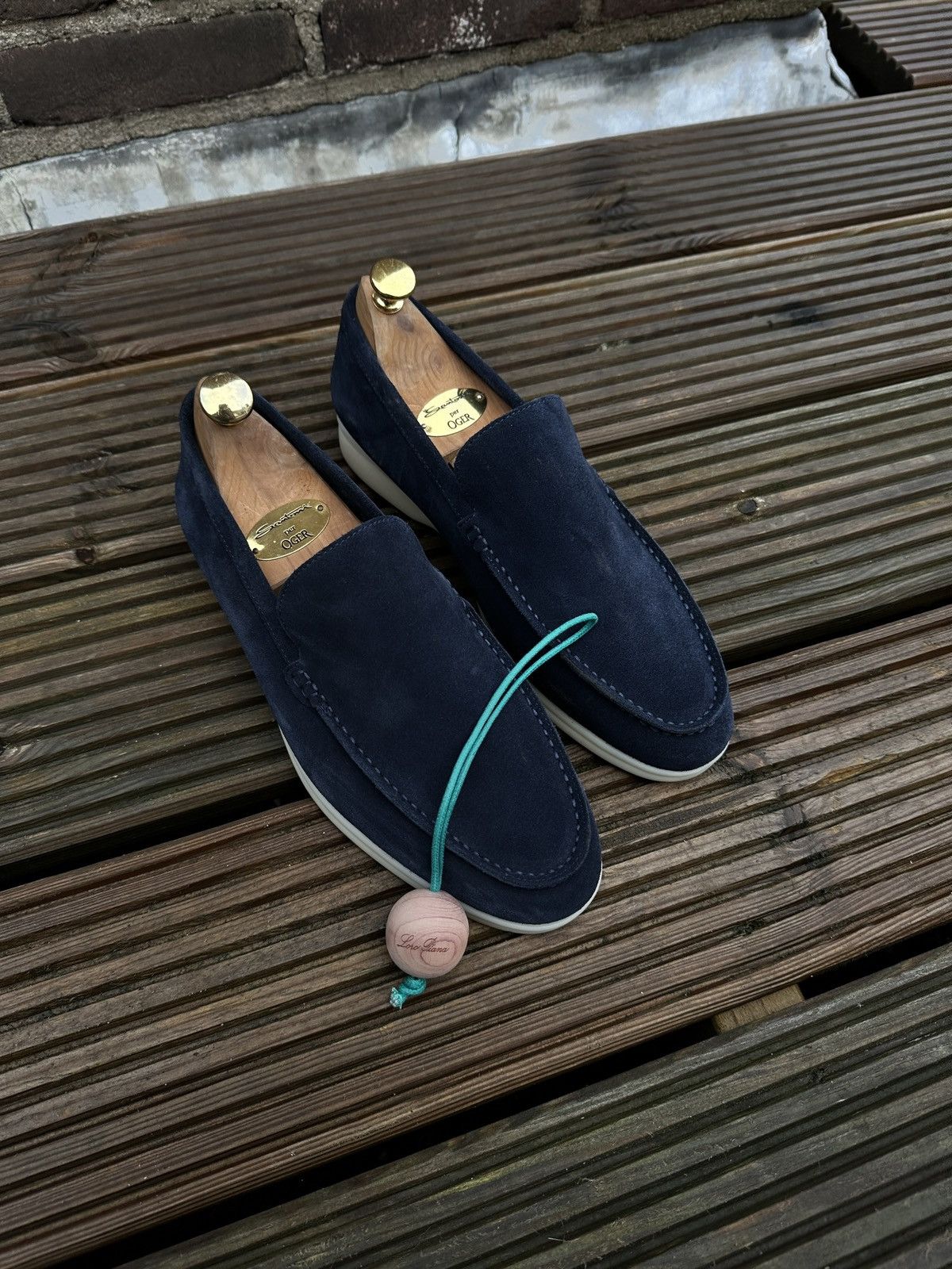 loro piana summer walk navy