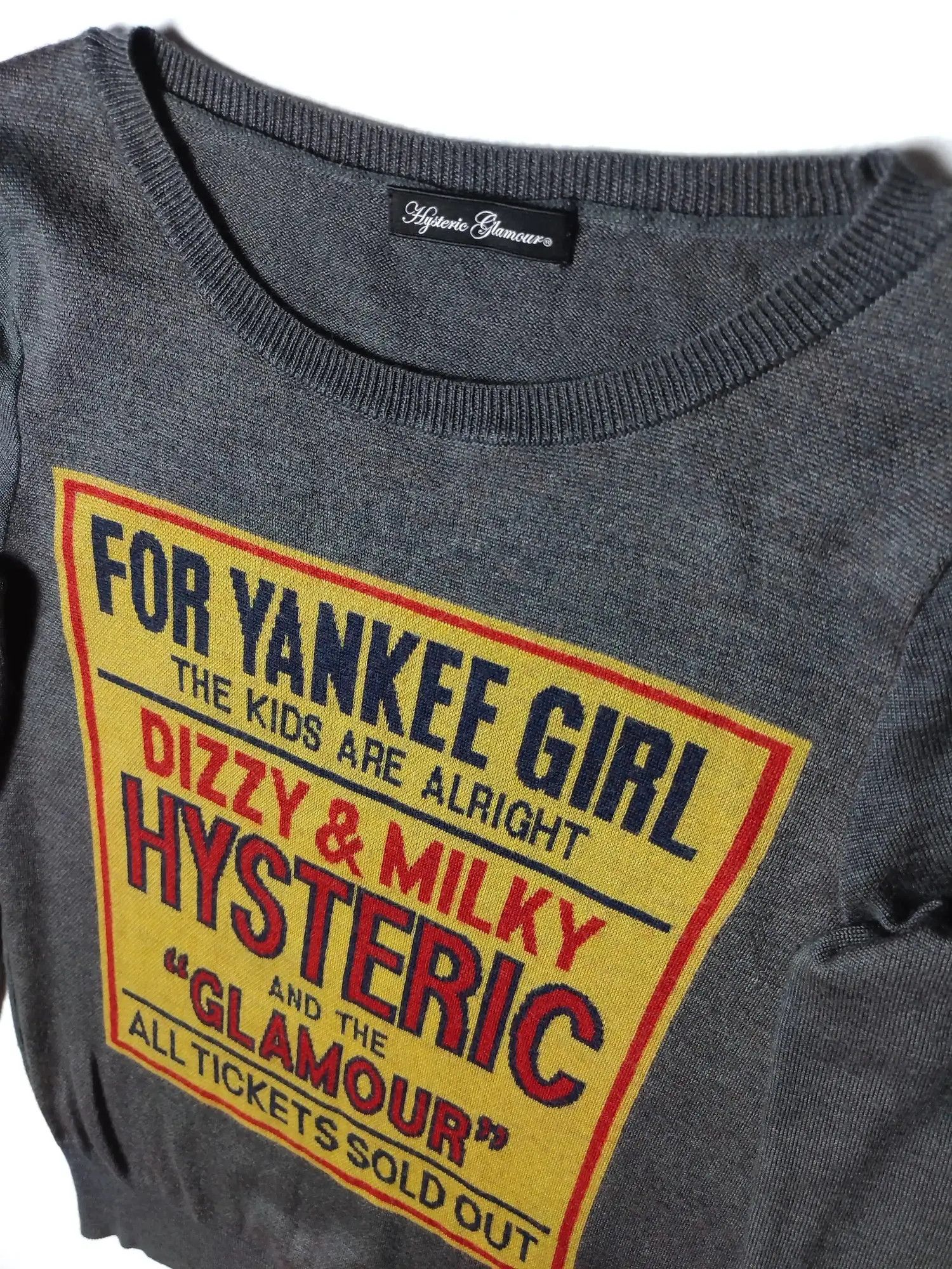 Hysteric Glamour Hysteric Glamour Yankee Girl Wool Sweater Size M / US 6-8 / IT 42-44 - 4 Thumbnail