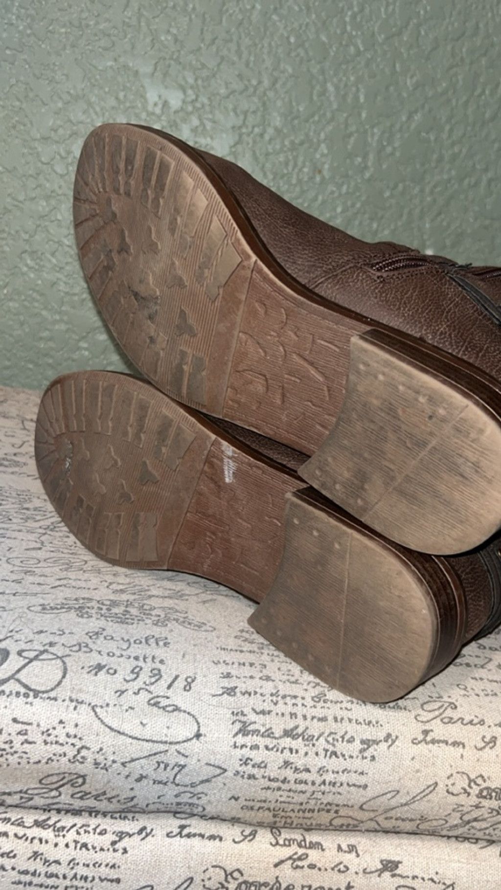 XOXO Women's XOXO Brown Heeled Boots Size 7 Size US 7 / IT 37 - 4 Thumbnail
