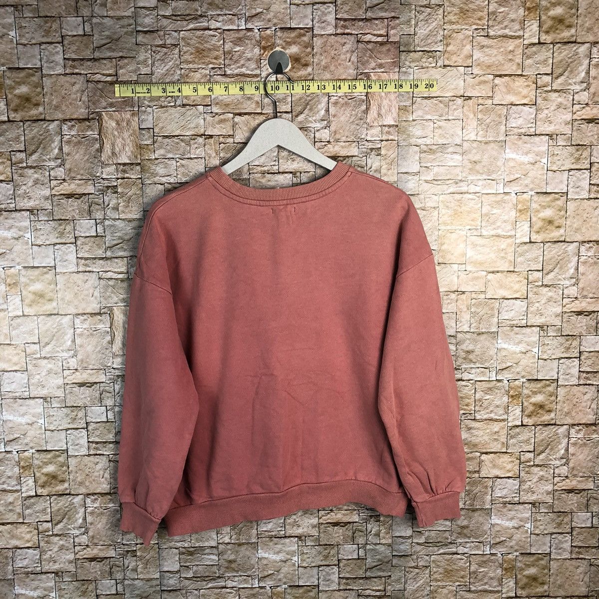Japanese Brand Not Common Girl today Bershka Pink Sweatshirt #A305 Size S / US 4 / IT 40 - 14 Thumbnail