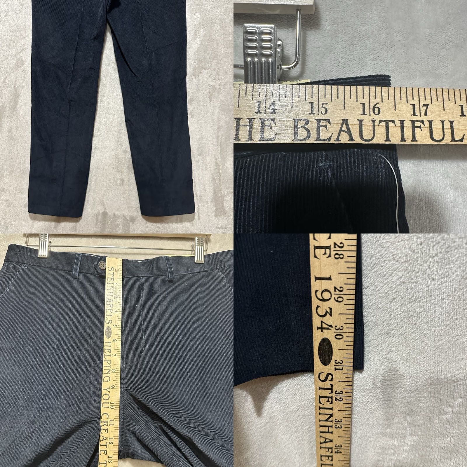 Ralph Lauren Polo Ralph Lauren Flat Front Corduroy Pants Navy 32 Men’s NWT Flat Front 100% Cotton Straight Leg Lauren Ralph Lauren Pants Size US XS / EU 42 / 0 - 8 Thumbnail