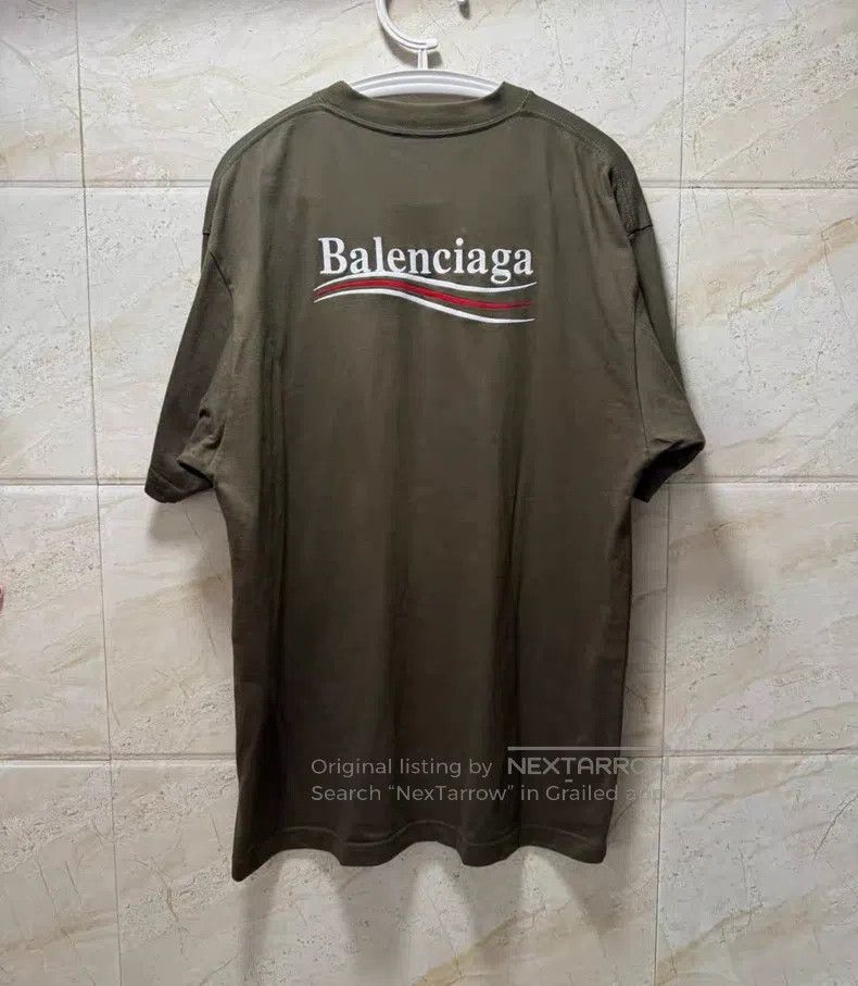 Balenciaga Balenciaga Embroidered Coca-Cola round neck loose short sl Size US XS / EU 42 / 0 - 7 Thumbnail