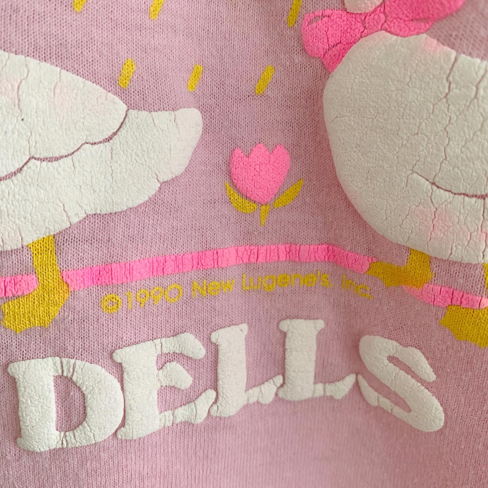 Designer Vintage Wisconsin Dells Pink Puffy paint t-shirt XL Size XL / US 12-14 / IT 48-50 - 5 Thumbnail