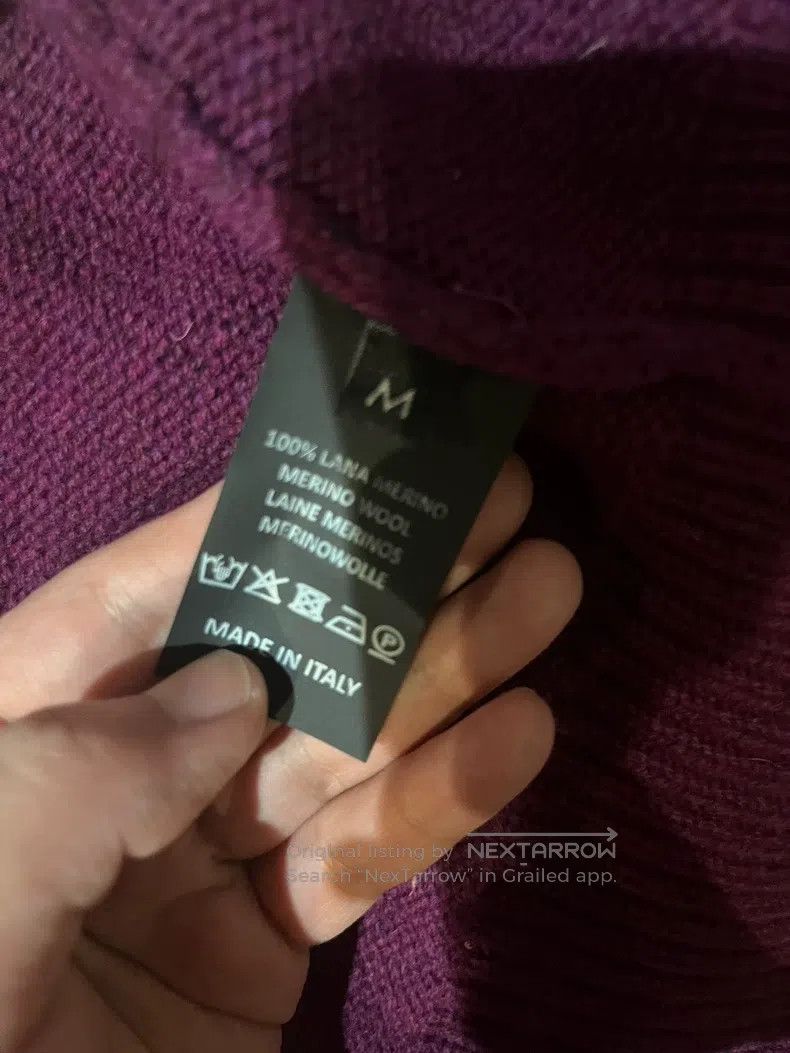Raf Simons Raf Simons Purple sweater jacket Size US M / EU 48-50 / 2 - 3 Thumbnail