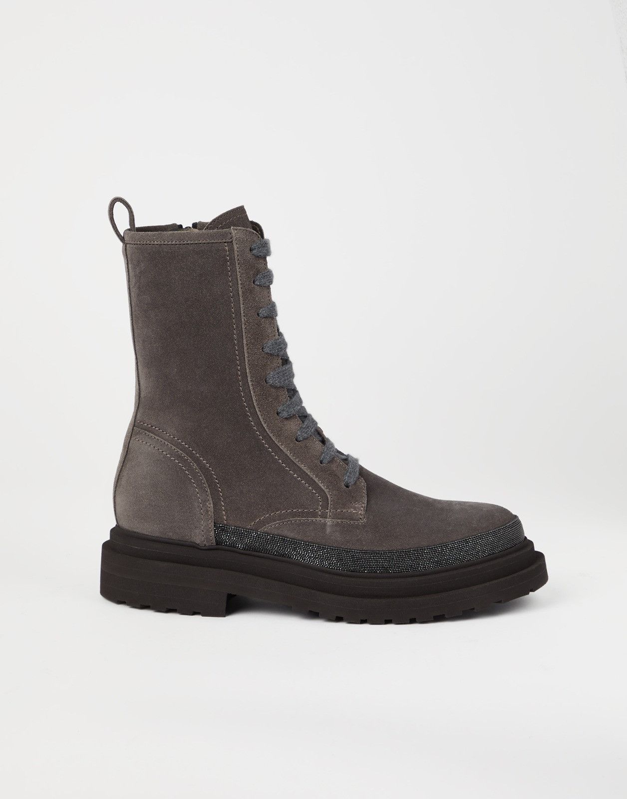 Brunello Cucinelli o1la1rc1a1025 Boots in Dark Grey Size US 9 / IT 39 - 2 Thumbnail