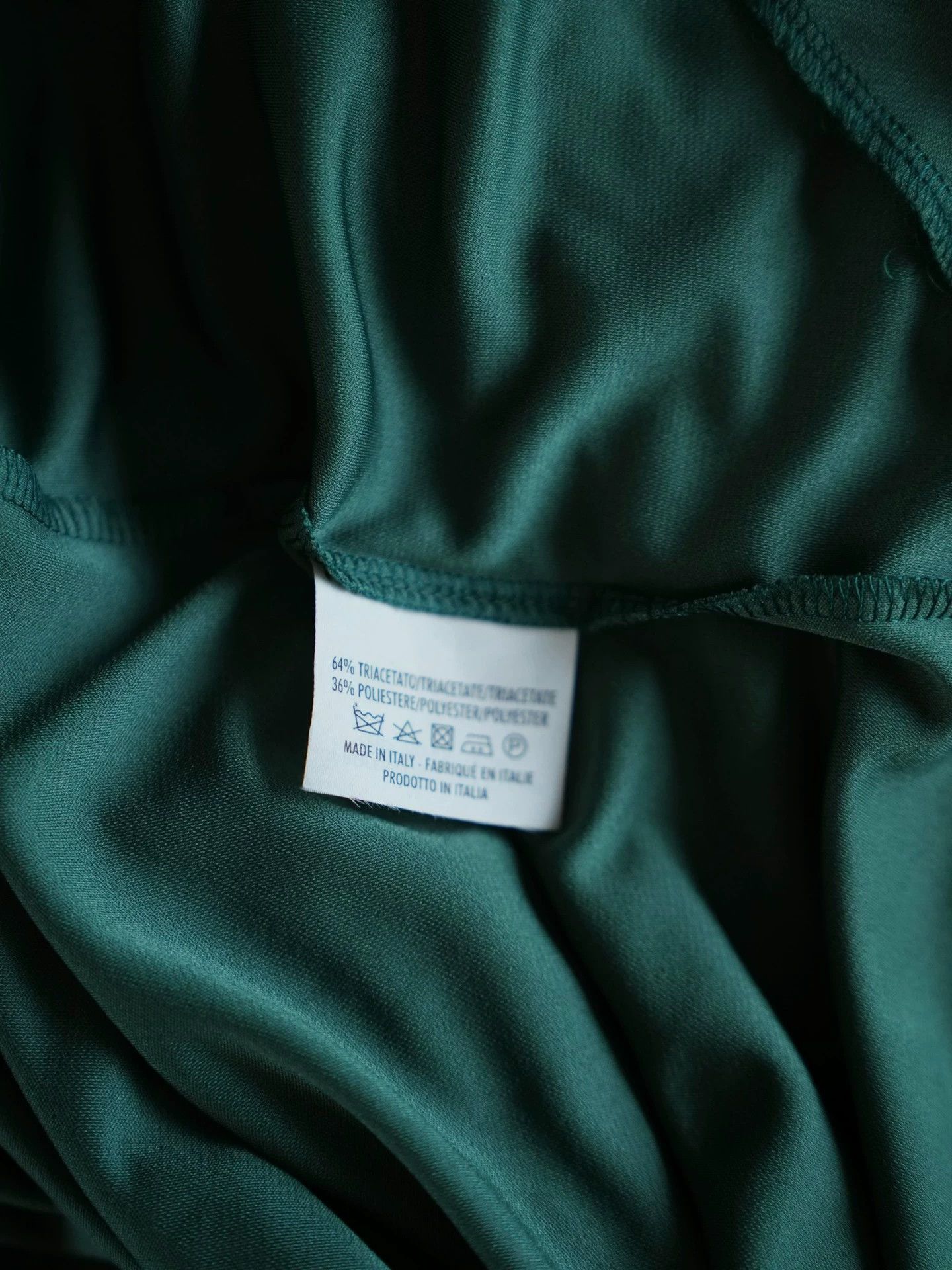 Yves Saint Laurent YSL Vintage Greek Celadon Dress Size ONE SIZE - 9 Thumbnail