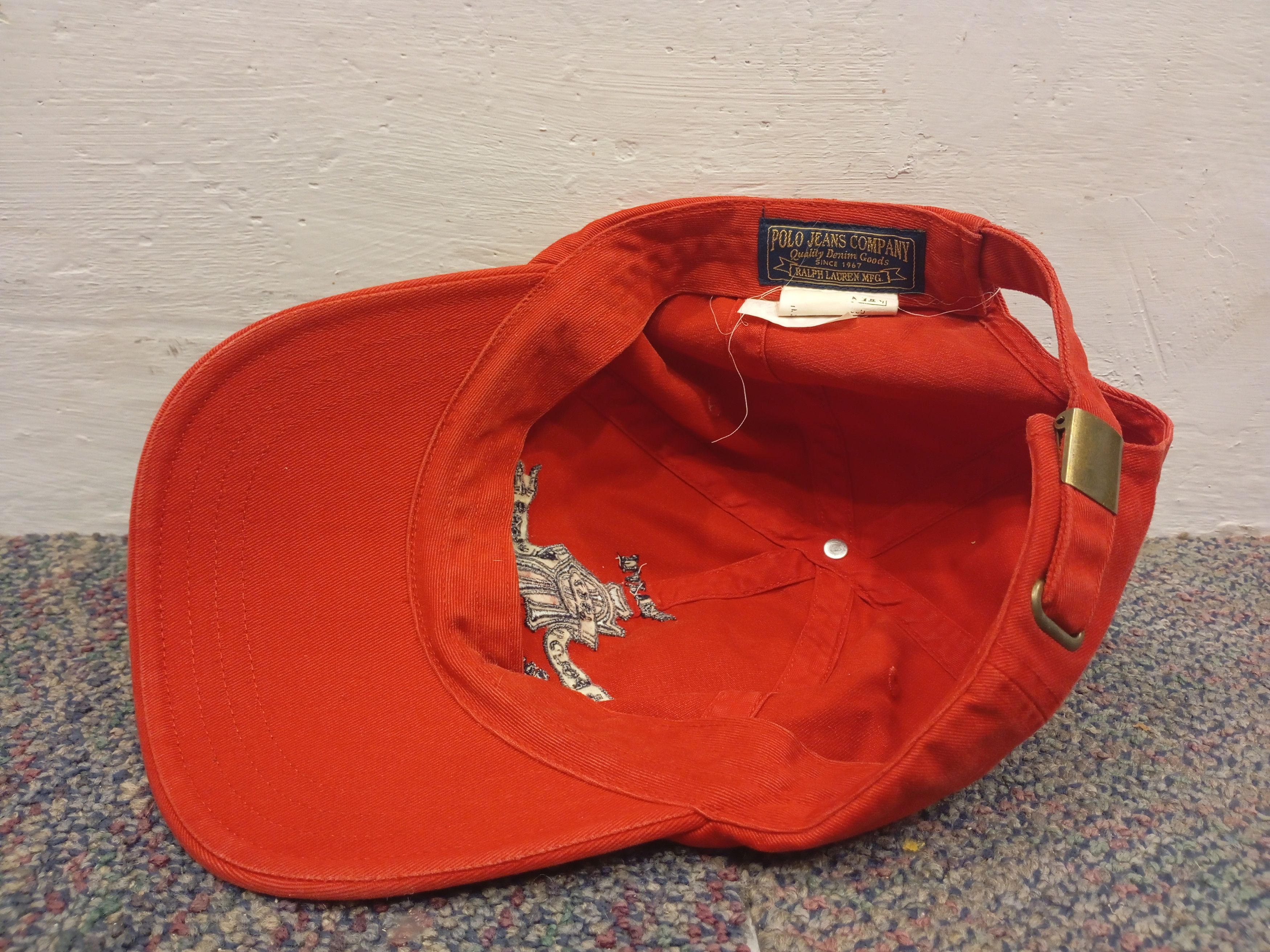 Polo Ralph Lauren Polo Jeans Ralph Lauren Hat Cap Size ONE SIZE - 4 Thumbnail