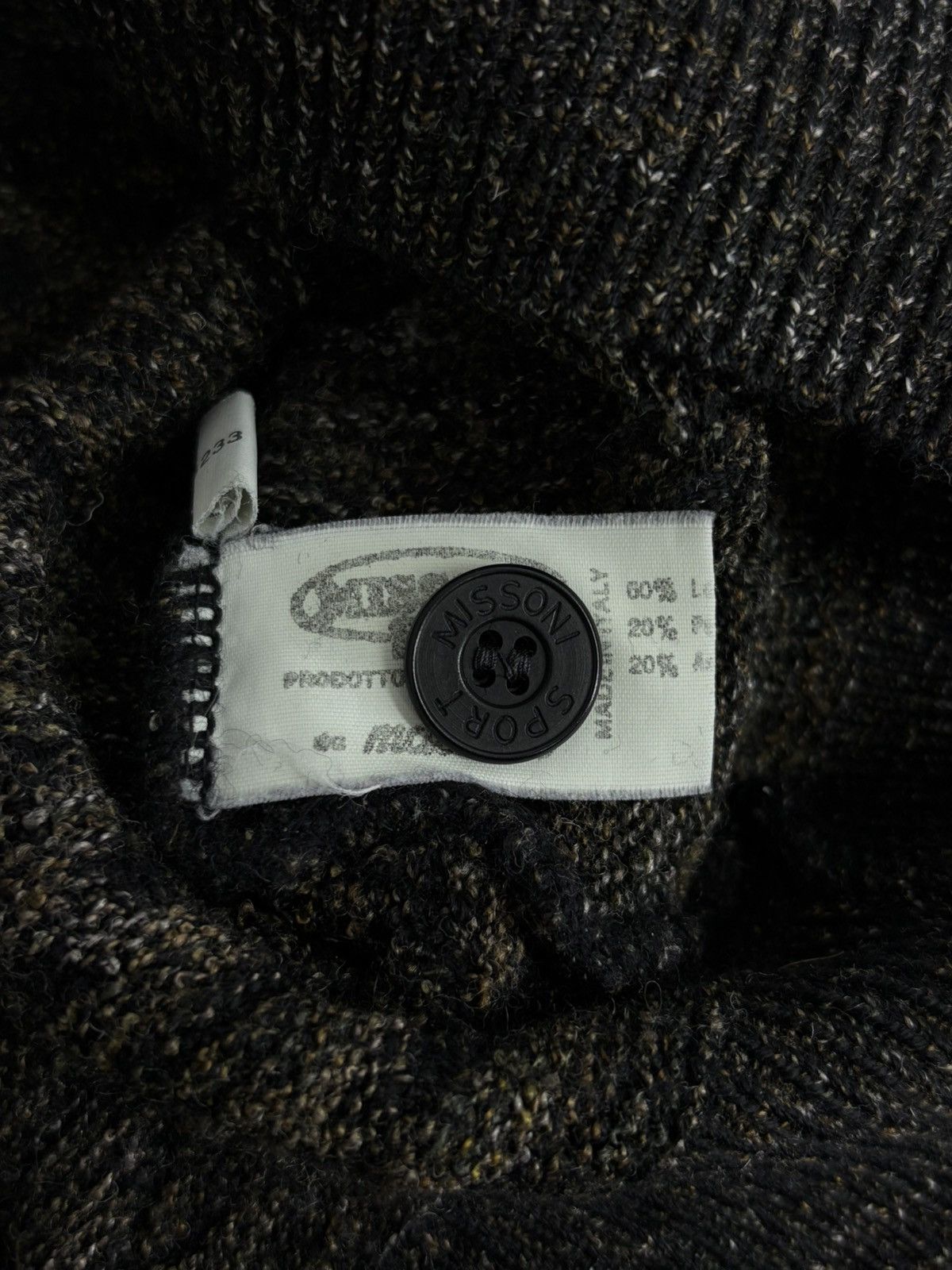 Missoni Missoni Sport Vintage Wool Knitted Sweater Multicoloured Size US L / EU 52-54 / 3 - 20 Thumbnail
