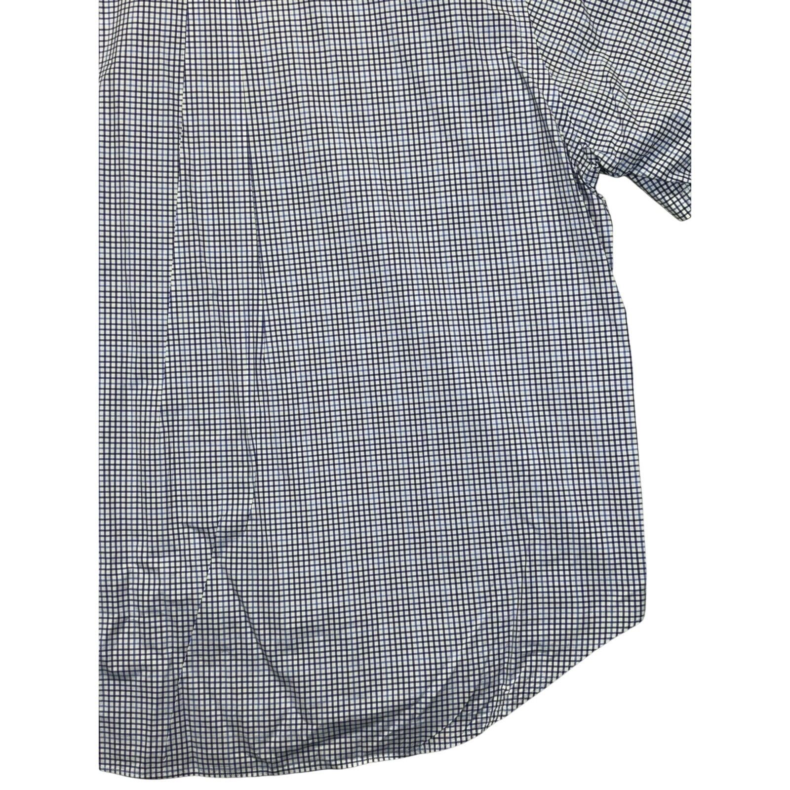 Polo Ralph Lauren Ralph Lauren Men’s 2XB Blue Plaid Short Sleeve Button Down Size US XXL / EU 58 / 5 - 17 Thumbnail