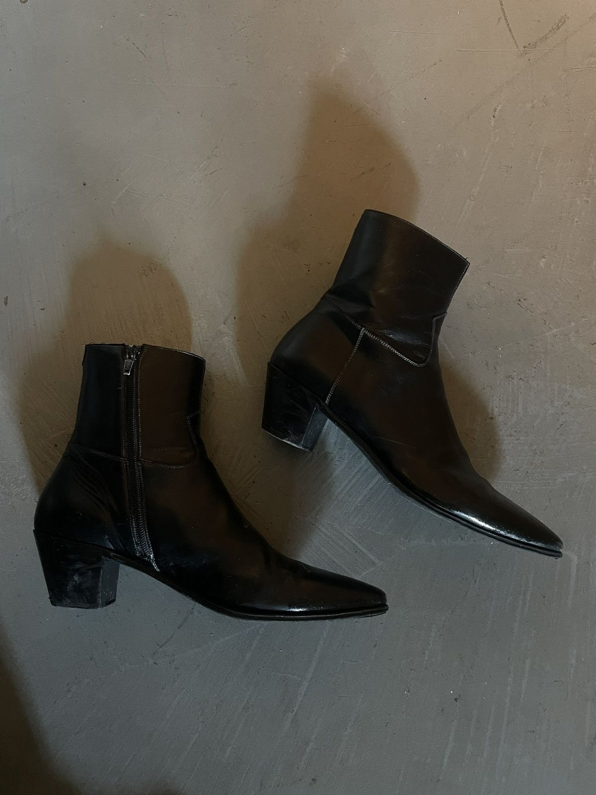 Celine × Hedi Slimane Celine Jacno Boots 60mm | Grailed