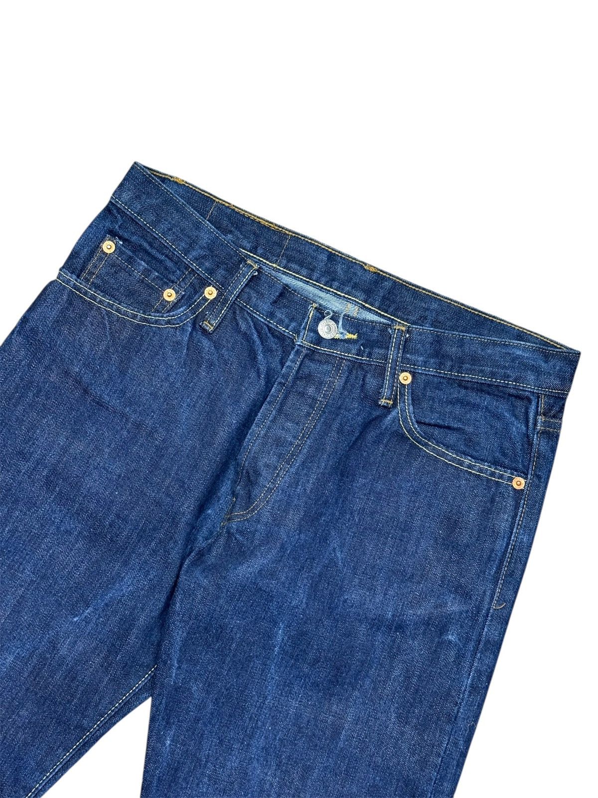 Levi's Vintage Levi's 501XX Jeans Selvedge Made In USA BootCut Size US 33 - 7 Thumbnail