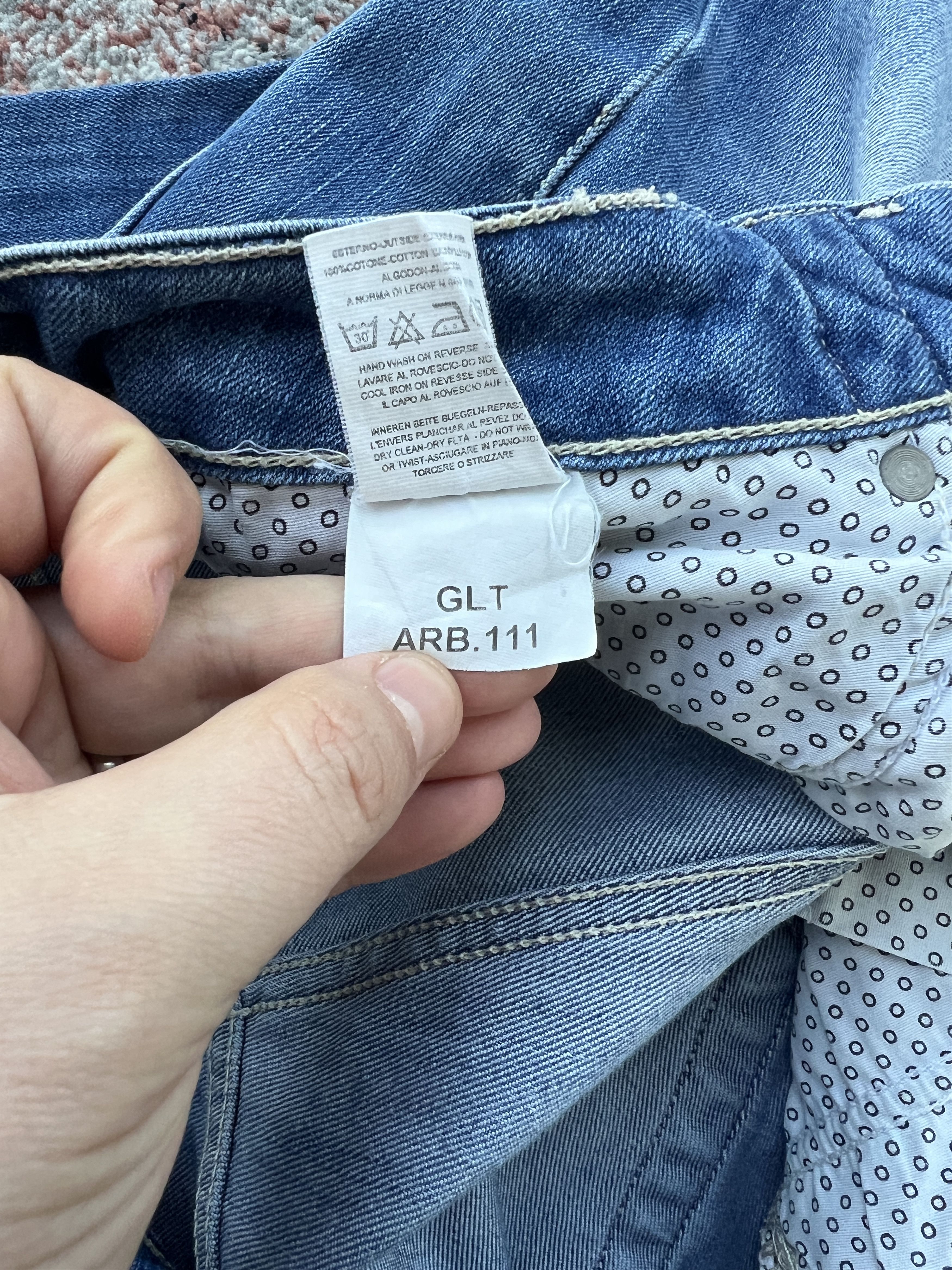 Armani Collezioni Armani Collezioni Jeans Metal Logo Size 31" - 10 Thumbnail