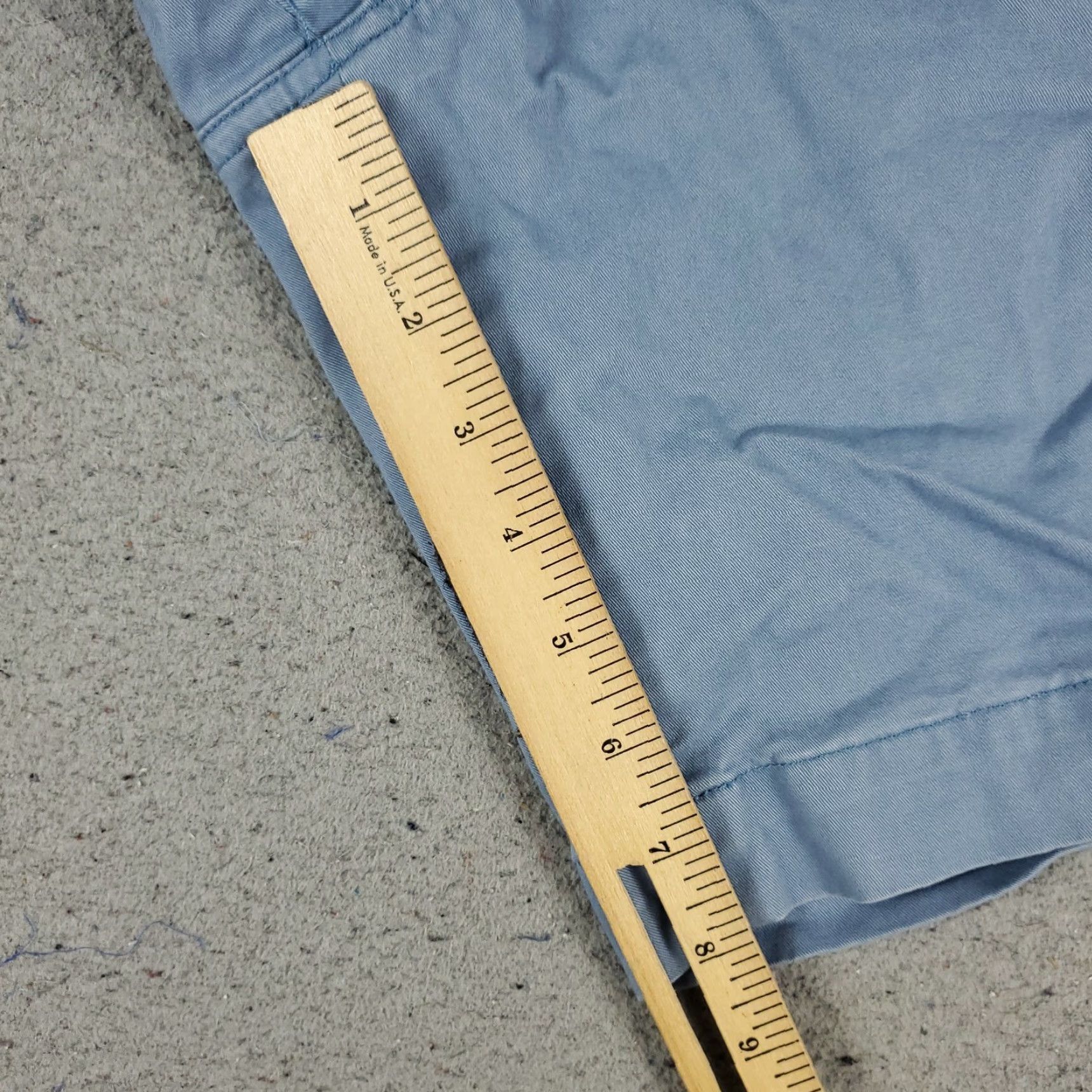 Ralph Lauren Ralph Lauren Shorts Mens Size 38 Blue Casual Flat Front Chino * Size US 38 / EU 54 - 6 Thumbnail