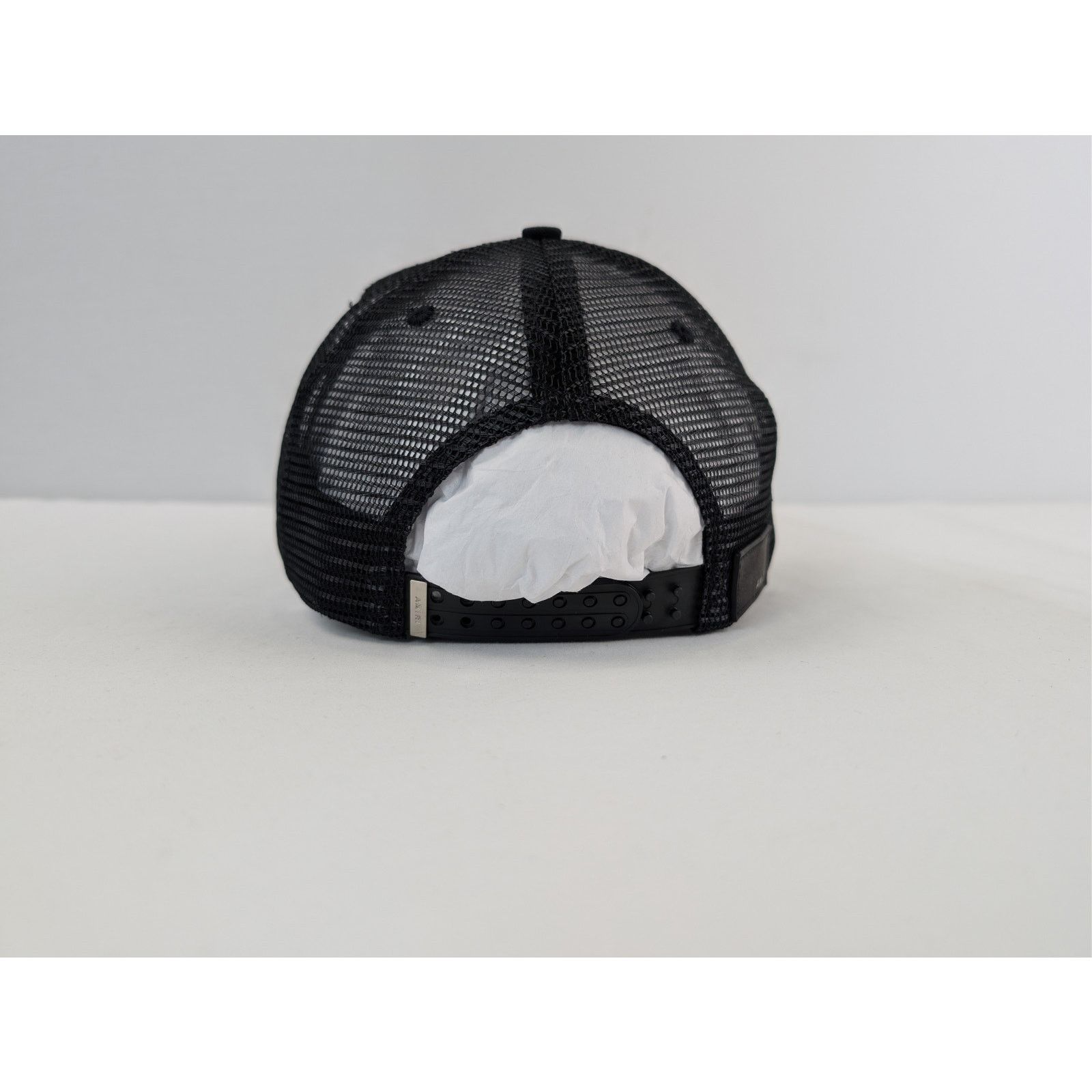Amiri o1rshd1 Q:3 / Trucker Cap / Hat in Black / Carolina Blue Size ONE SIZE - 8 Thumbnail