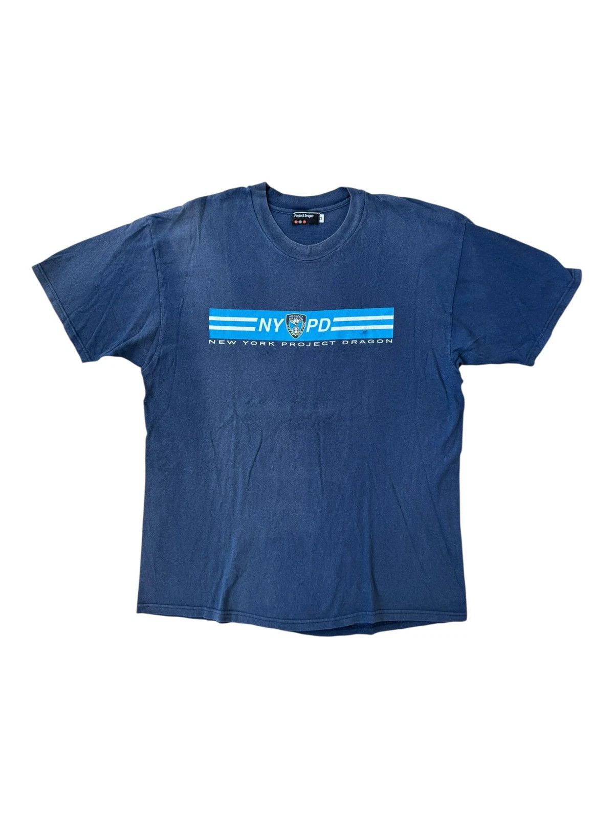 Futura Vintage 1990's Project Dragon 'NYPD' Tee Size US L / EU 52-54 / 3 - 1 Thumbnail