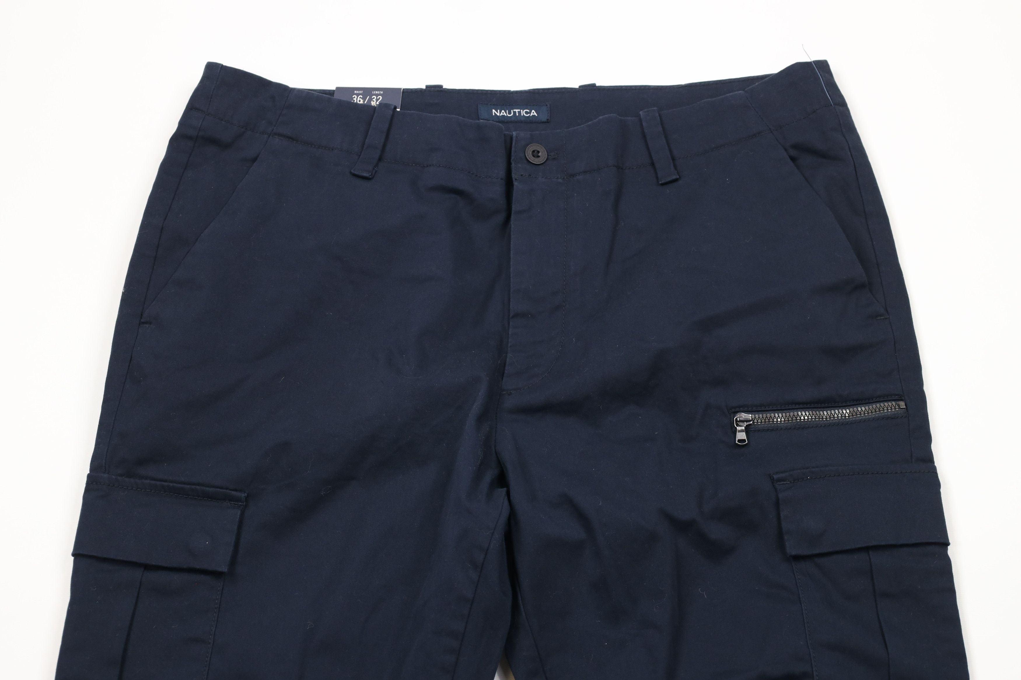 Nautica × Vintage Deadstock Vintage Y2K Nautica Fit Military Style Cargo Pants Size US 36 / EU 52 - 2 Thumbnail