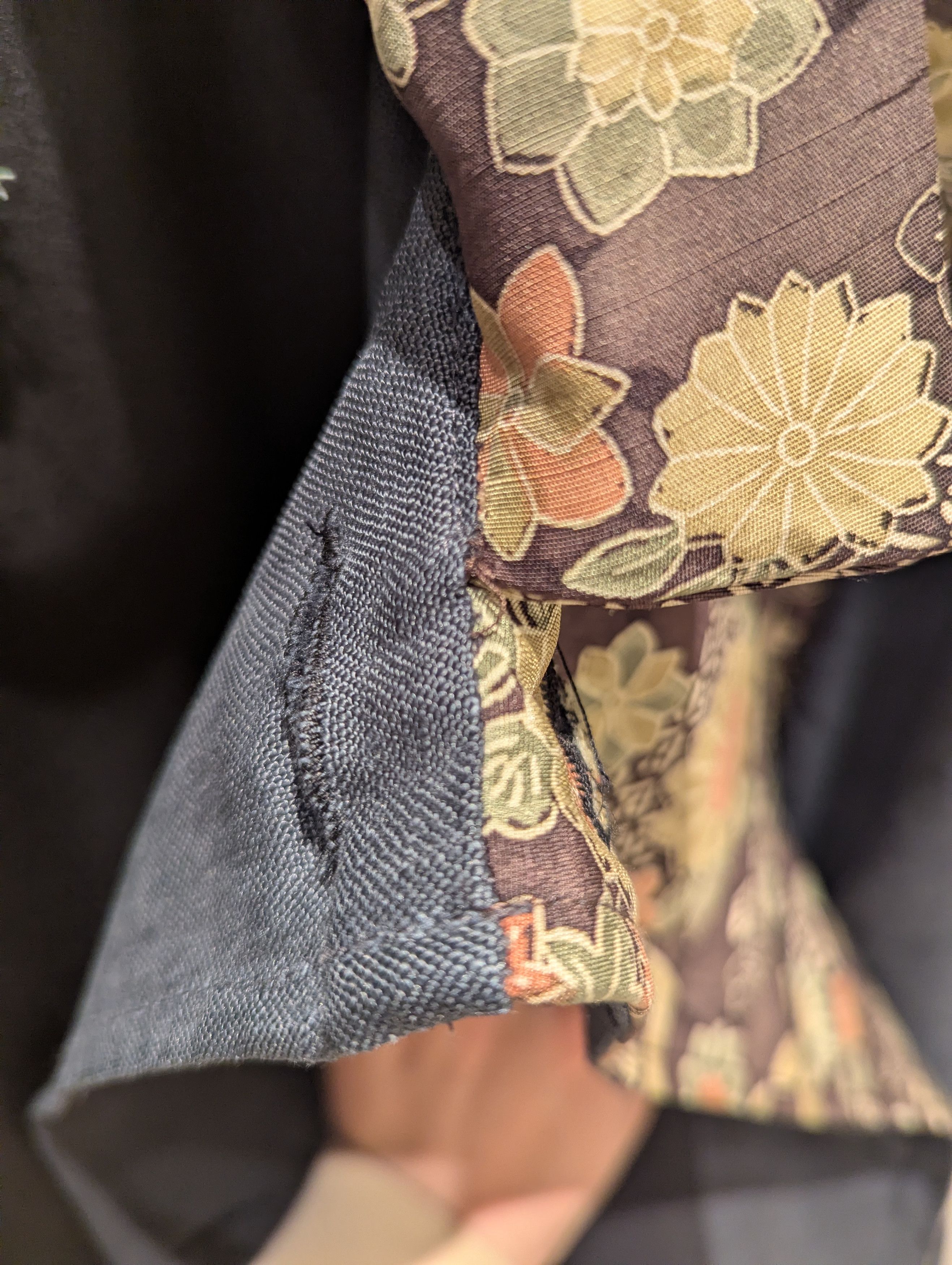 By Walid Kimono Silk and Linen Layered Jacket Size US L / EU 52-54 / 3 - 5 Thumbnail