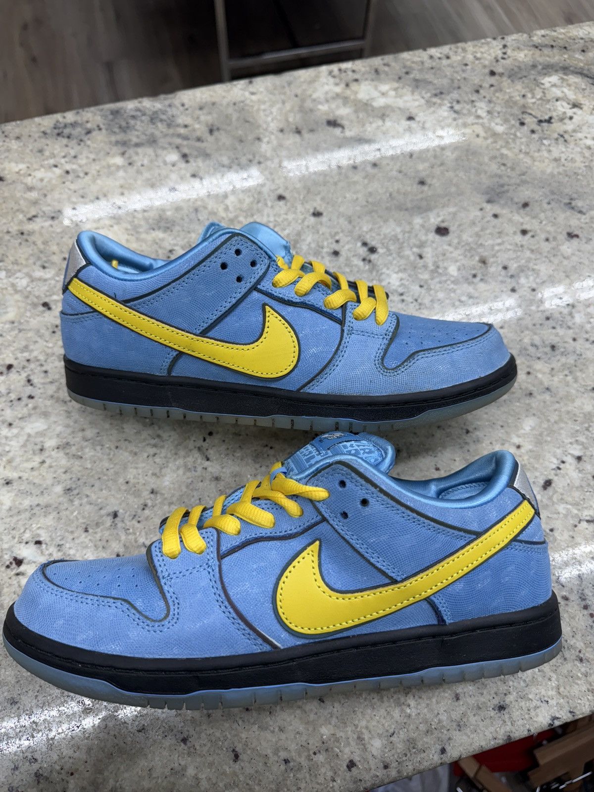 Nike Powerpuff Blue Sb Dunks Size US 8.5 / EU 41-42 - 1 Thumbnail