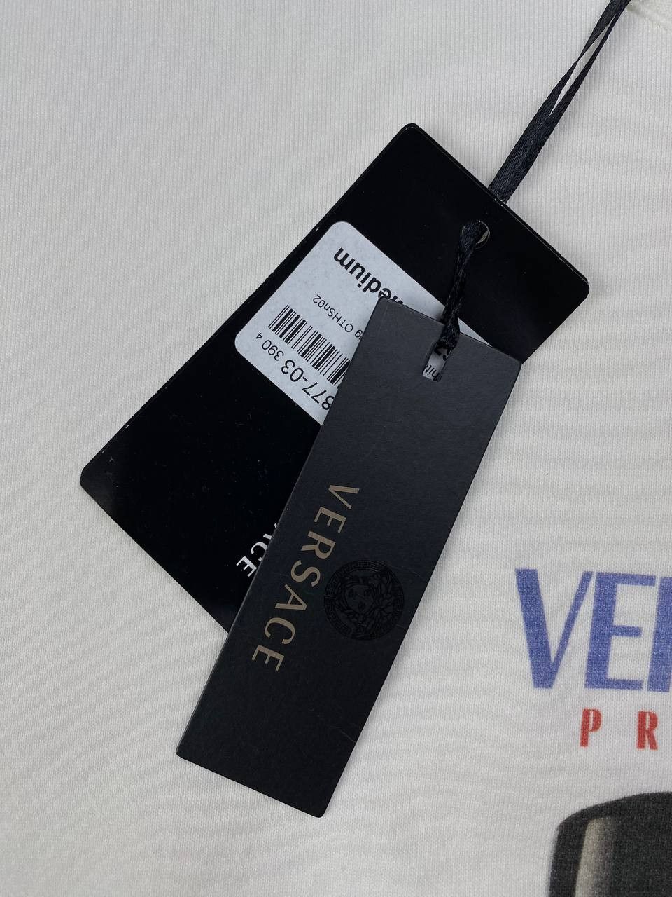 Versace NEW Versace Big Logo Profumi Homme Sweatshirt Men Size M Size US M / EU 48-50 / 2 - 5 Thumbnail