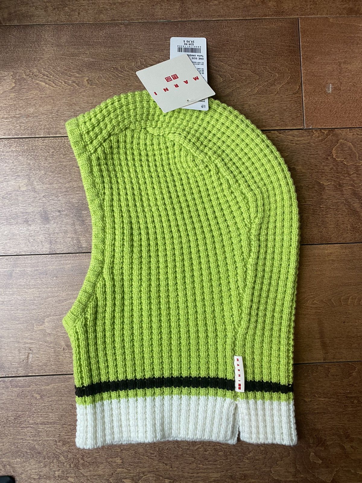 image of Marni x Uniqlo Green Balaclava, Men's