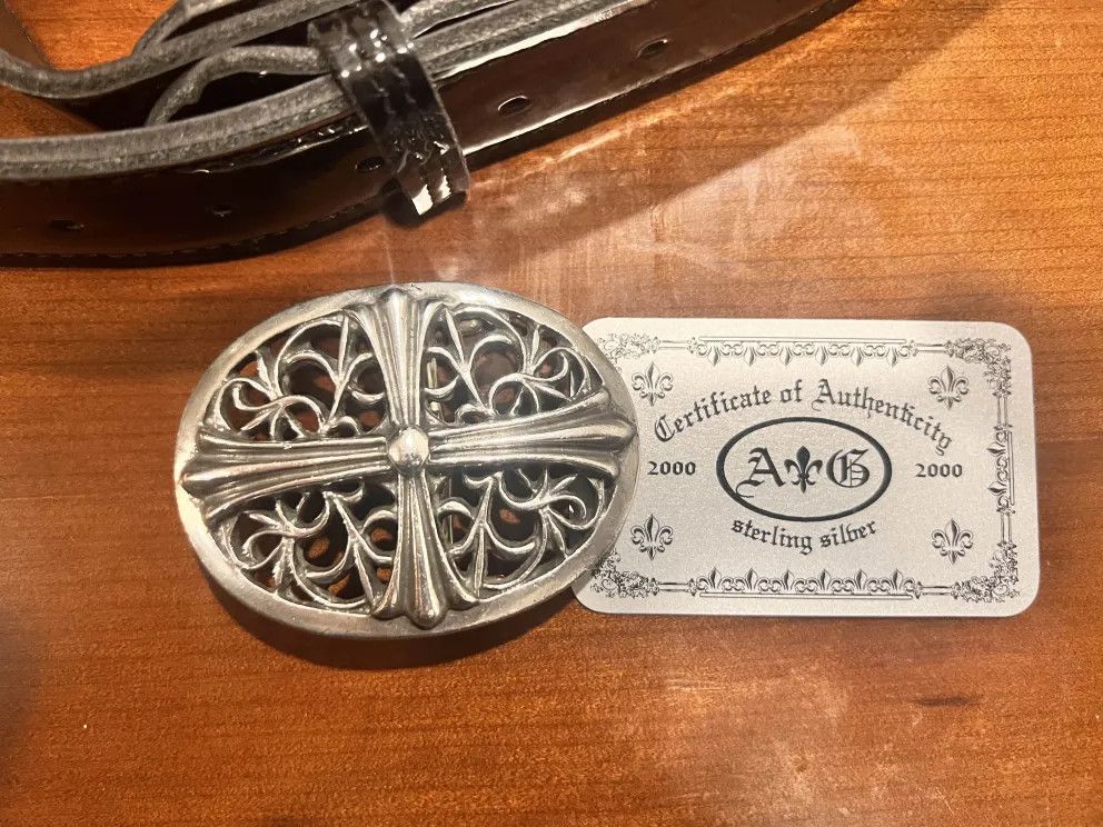 A&G Rock A&G Rock Oval Belt Buckle *Chrome Hearts Lookalike* Size ONE SIZE - 2 Thumbnail