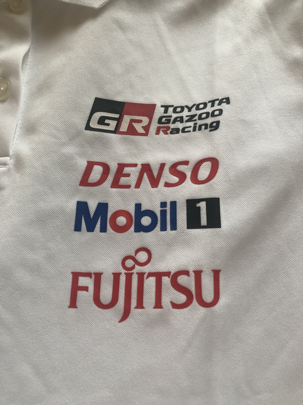Vintage TOYOTA GAZOO RACING VINTAGE SPORT QUALITY POLO SHIRT Size US S / EU 44-46 / 1 - 2 Thumbnail