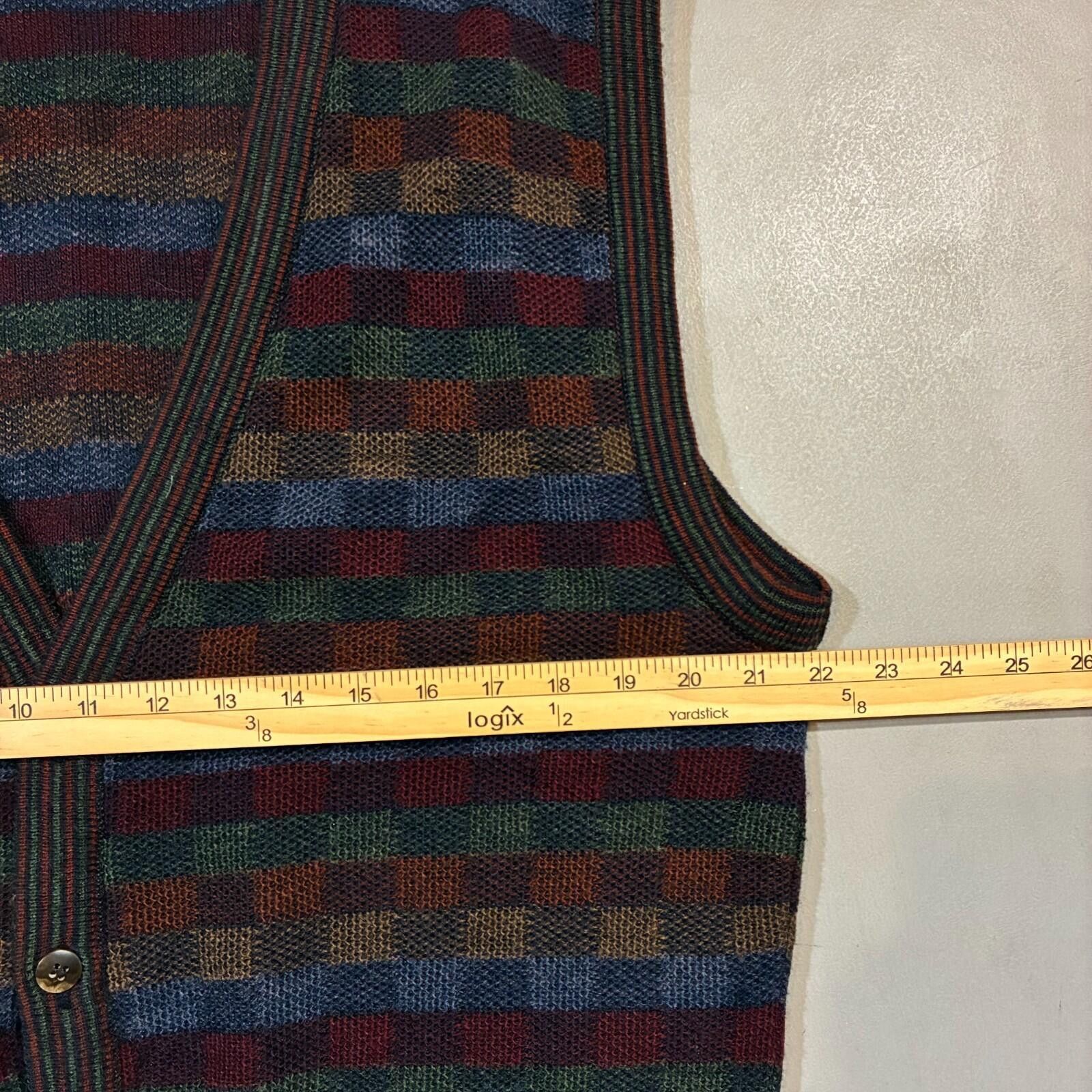 Other vintage 80s palazzo florence abstract mosaic knit Size US L / EU 52-54 / 3 - 5 Thumbnail
