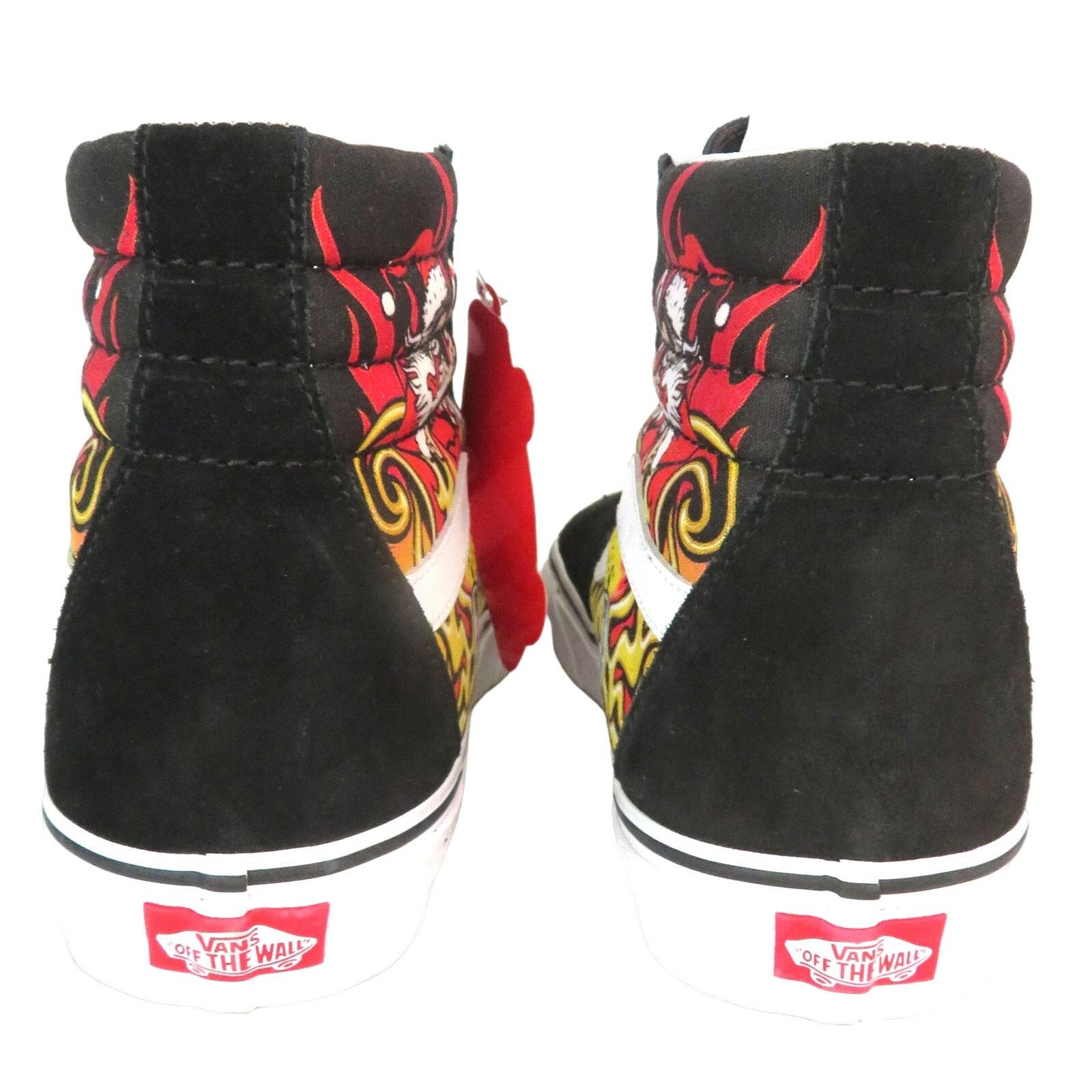Vans New VANS Santa Flame SK8 SkateBoard Hi-Top Sneakers Size US 10 / EU 43 - 7 Thumbnail
