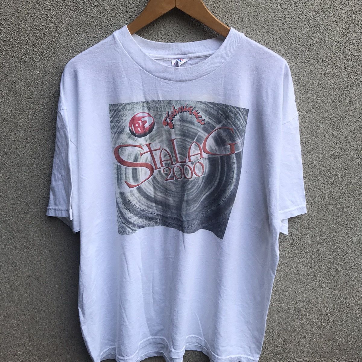 Rap Tees Vintage rare STALAG 2000 reggae tee promo Size US XL / EU 56 / 4 - 2 Thumbnail