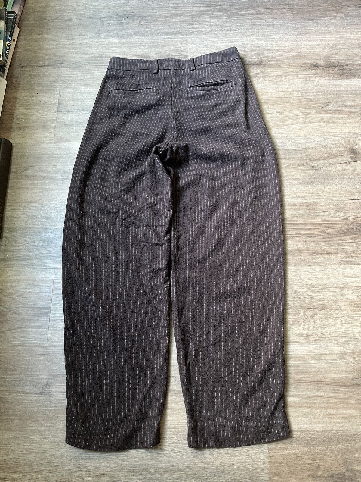 Abercrombie & Fitch Baggy Pinstripe Pants 30x30 Size US 30 / EU 46 - 4 Thumbnail