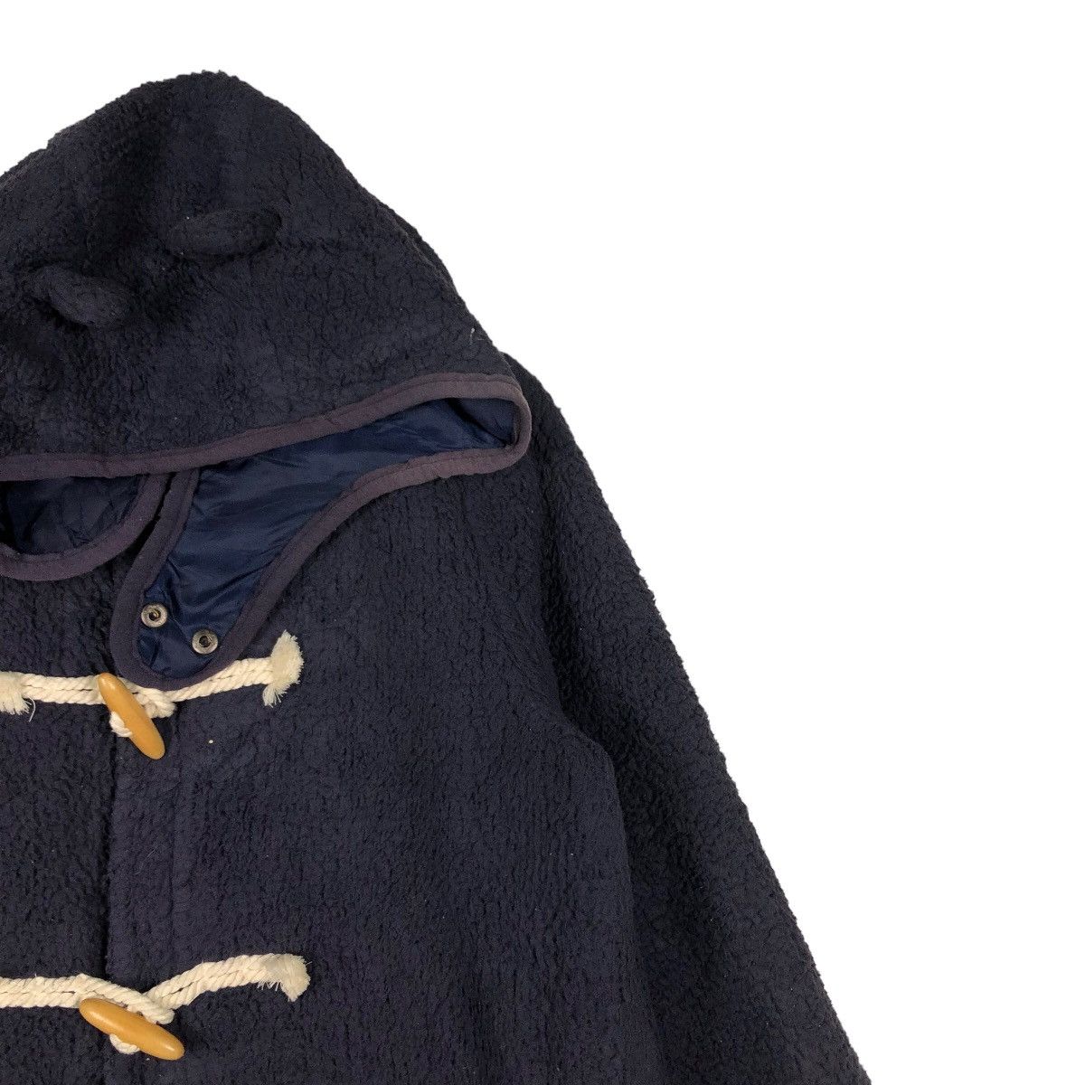 Japanese Brand 🔥Vintage Fleece Duffle Jacket DrugStore Issey Miyake Size US M / EU 48-50 / 2 - 6 Thumbnail