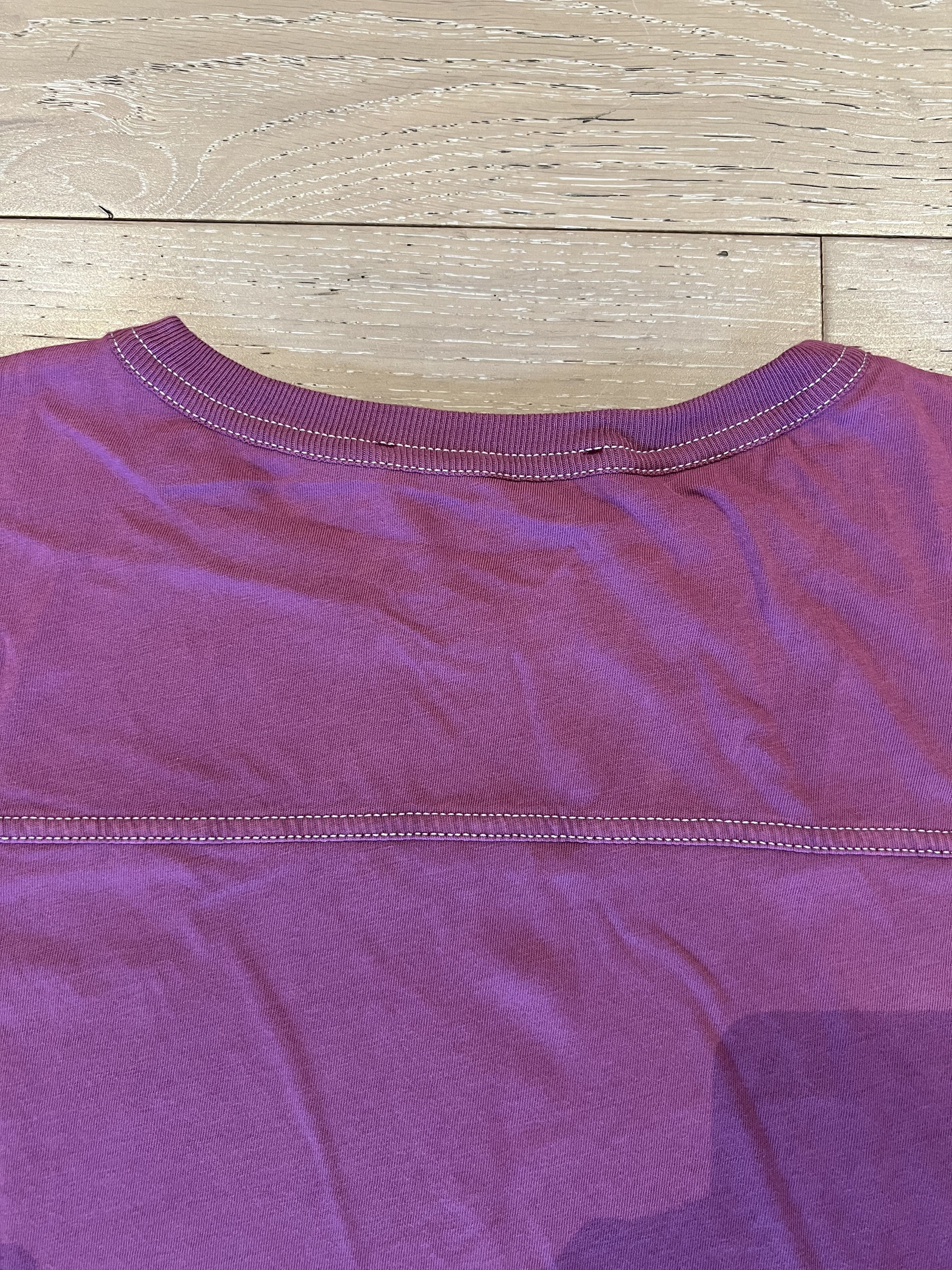 Acne Studios 💚 Acne Studios Embroidered Burgundy T-Shirt Large NEW Size US L / EU 52-54 / 3 - 8 Thumbnail