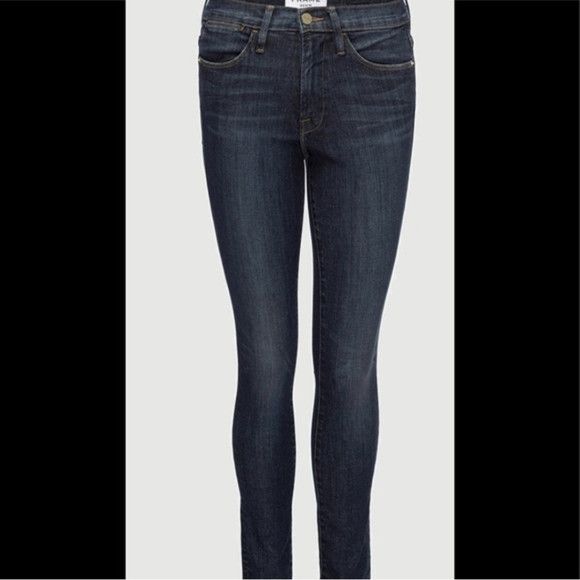 Frame Le High Harvard Skinny Jeans Denim Distressed School Size 26" / US 2 / IT 38 - 10 Thumbnail