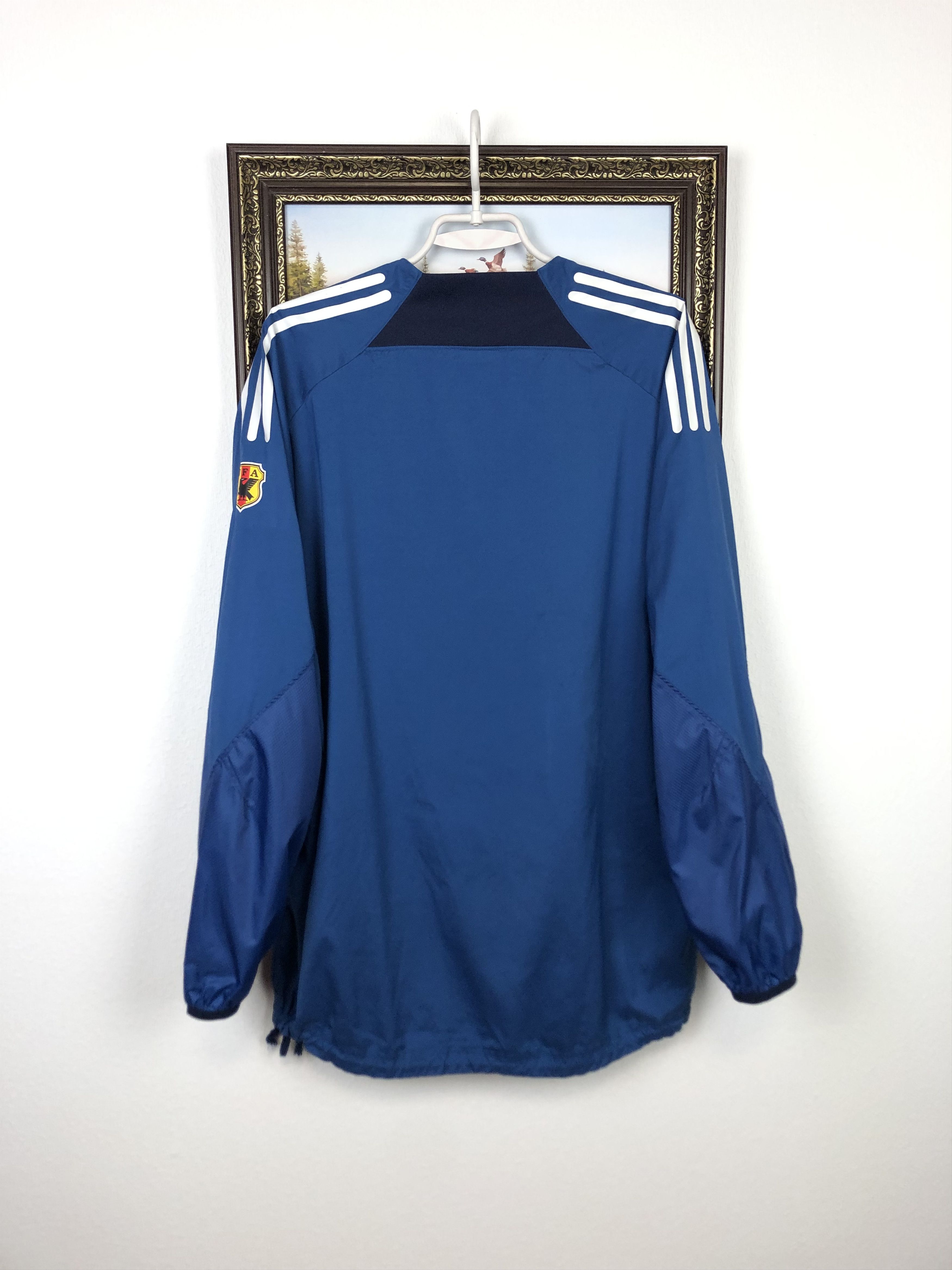 Adidas Vintage Adidas Japan Football Jacket Soccer National Team Size US M / EU 48-50 / 2 - 11 Thumbnail