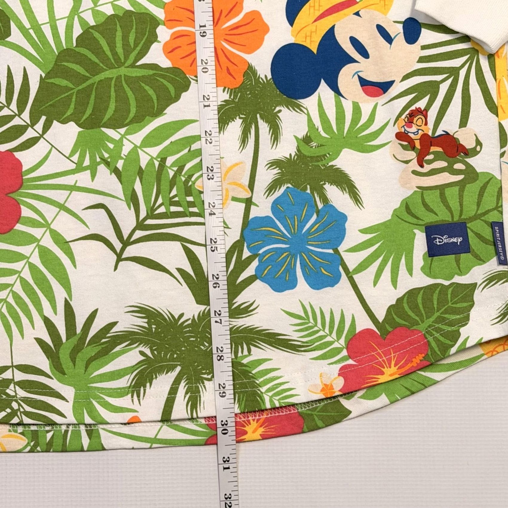 Disney Disney Aulani Resort Hawaii Spirit Jersey Shirt Medium Hibiscus Palm Leaves Size US M / EU 48-50 / 2 - 5 Thumbnail