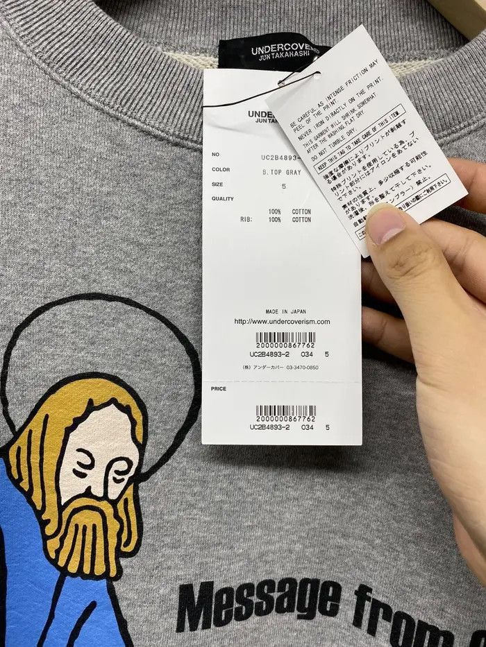 Undercover Undercover Undercover 22aw ‘message from god’ sweaters-250 Size US XXL / EU 58 / 5 - 6 Thumbnail