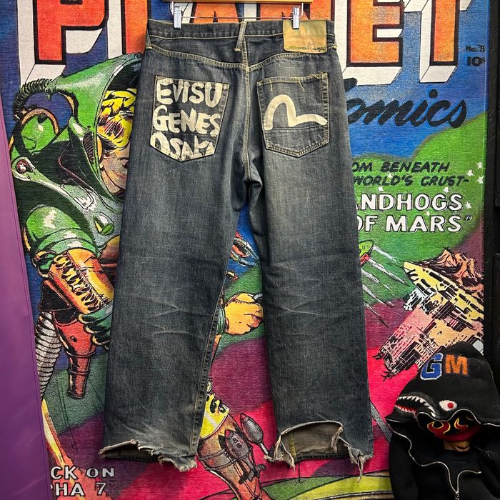 Evisu Y2K Evisu Jeans Size 36” | Grailed