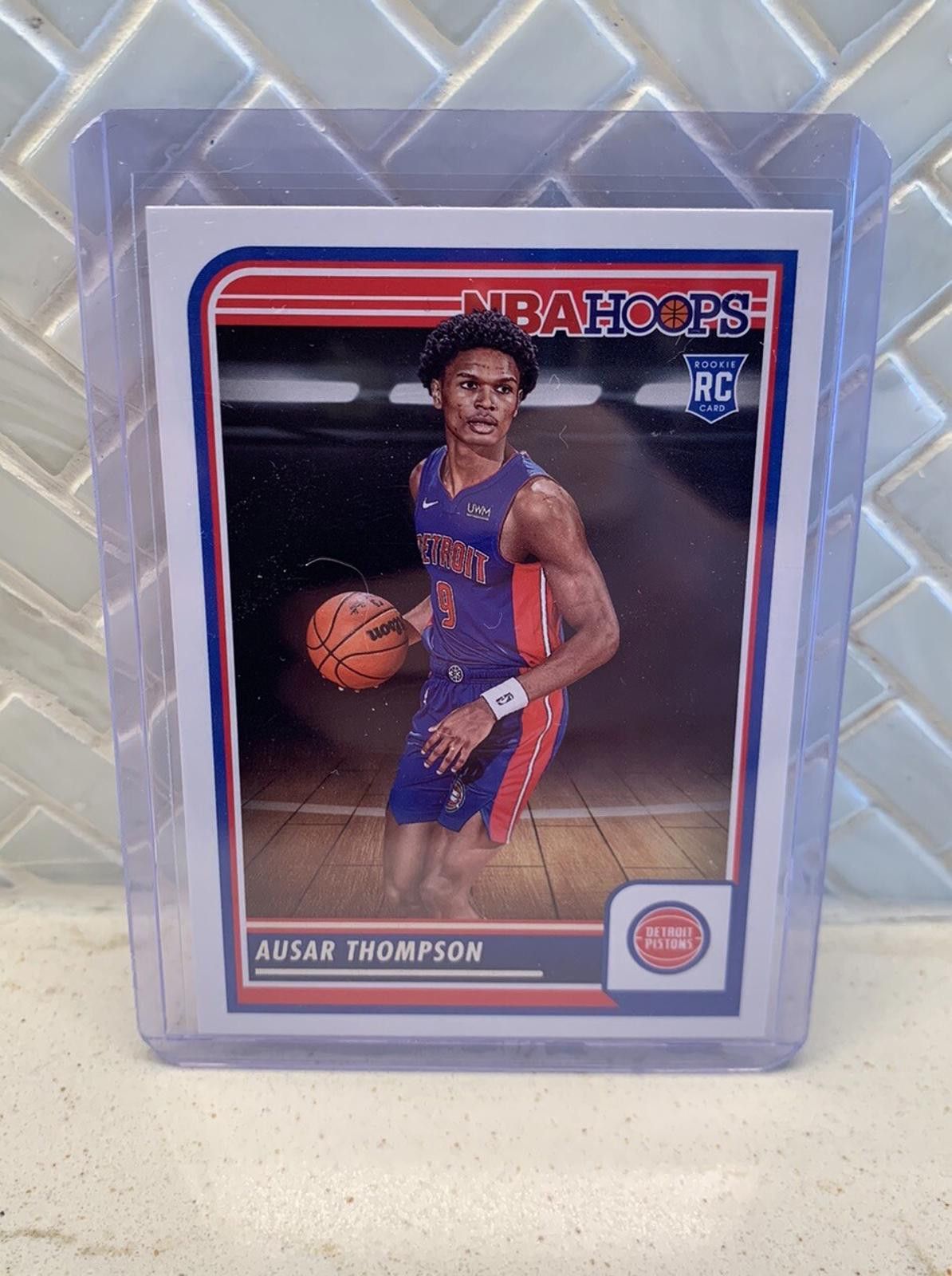 Other Ausar Thompson 2023 - 2024 Panini NBA Hoops Rookie Card RC Size ONE SIZE - 1 Thumbnail