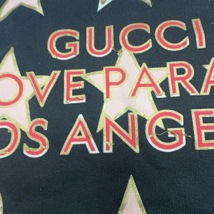 Gucci Gucci GUCCI Logo Star Print Hoodie for Men -2506 Size US L / EU 52-54 / 3 - 8 Thumbnail