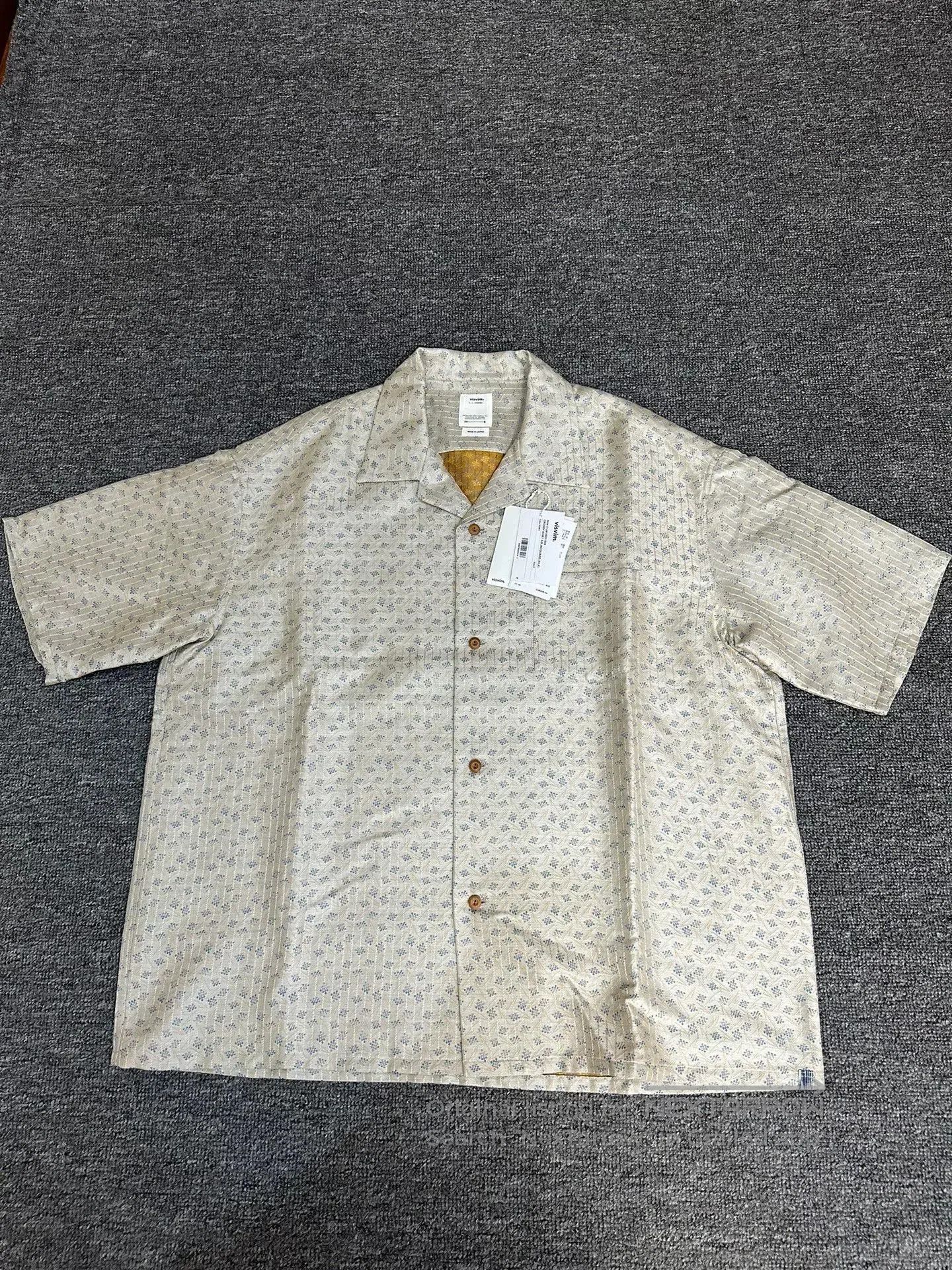 Visvim visvim silk linen blend short-sleeve shirt. Size S / US 4 / IT 40 - 1 Thumbnail