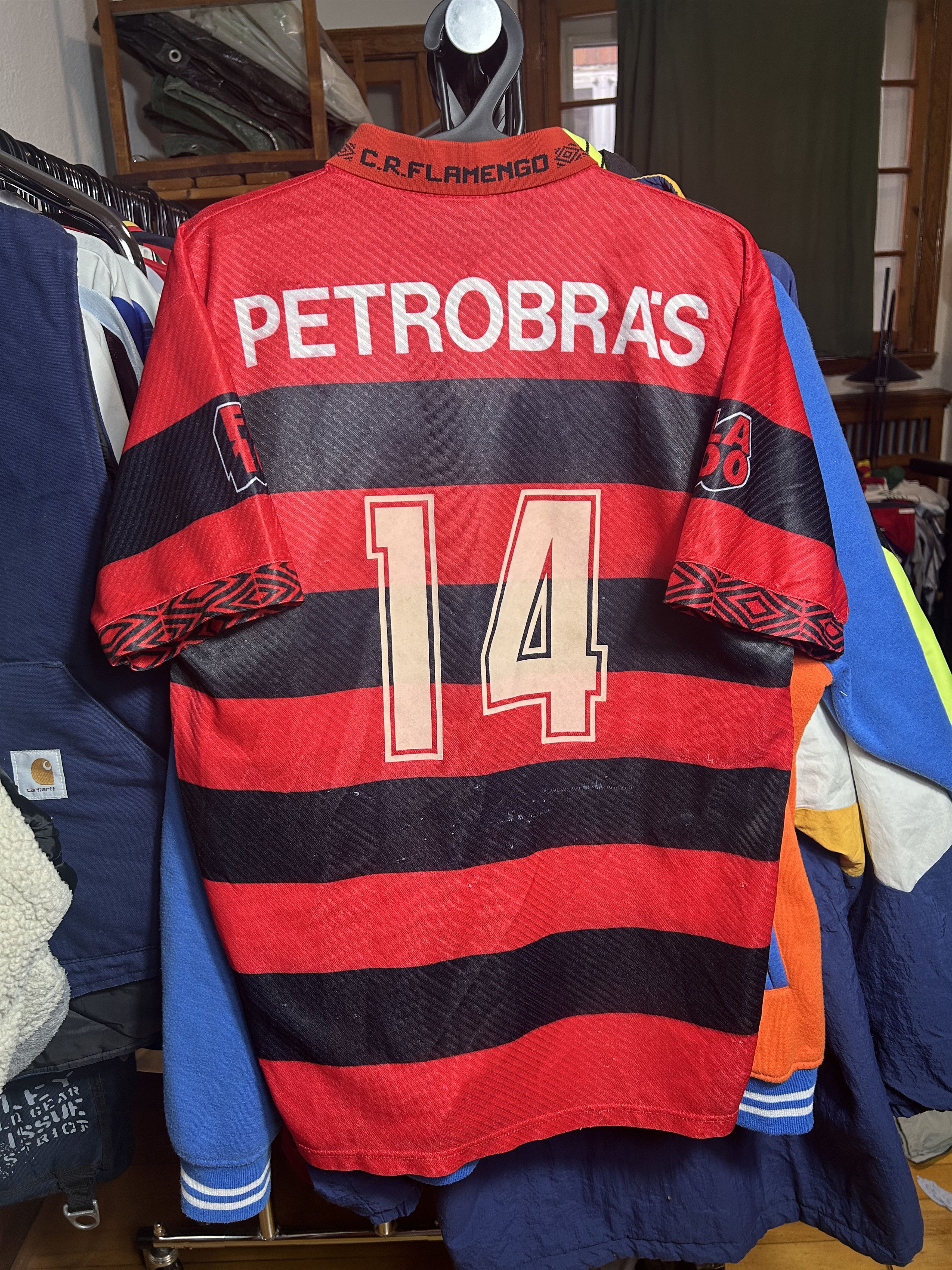 Umbro Flamengo 1994/95 Home jersey Size US M / EU 48-50 / 2 - 2 Thumbnail