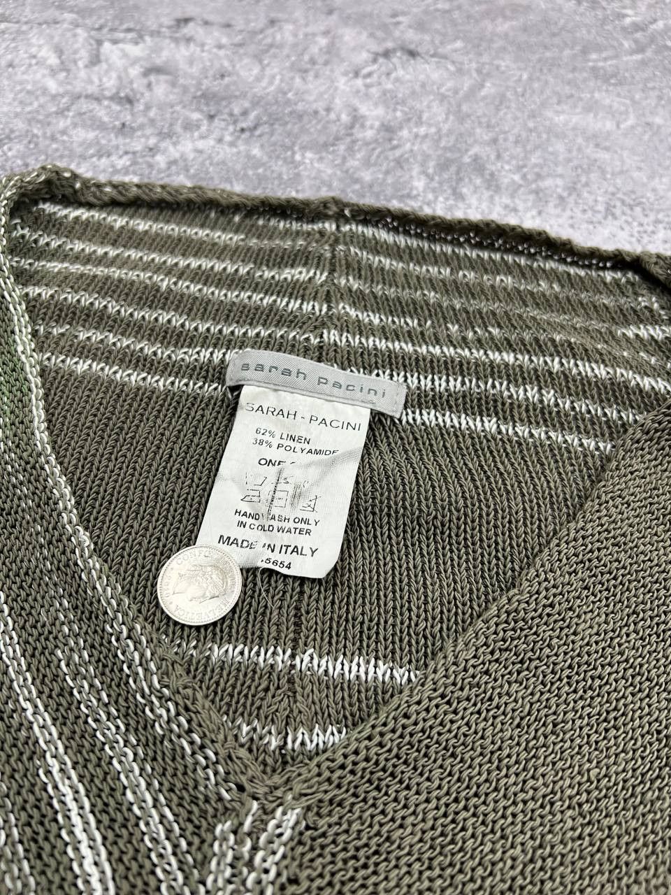 Sarah Pacini Vintage Sarah Pacini Muhair Pullover Sweater Cardigan Capa Size ONE SIZE - 9 Thumbnail