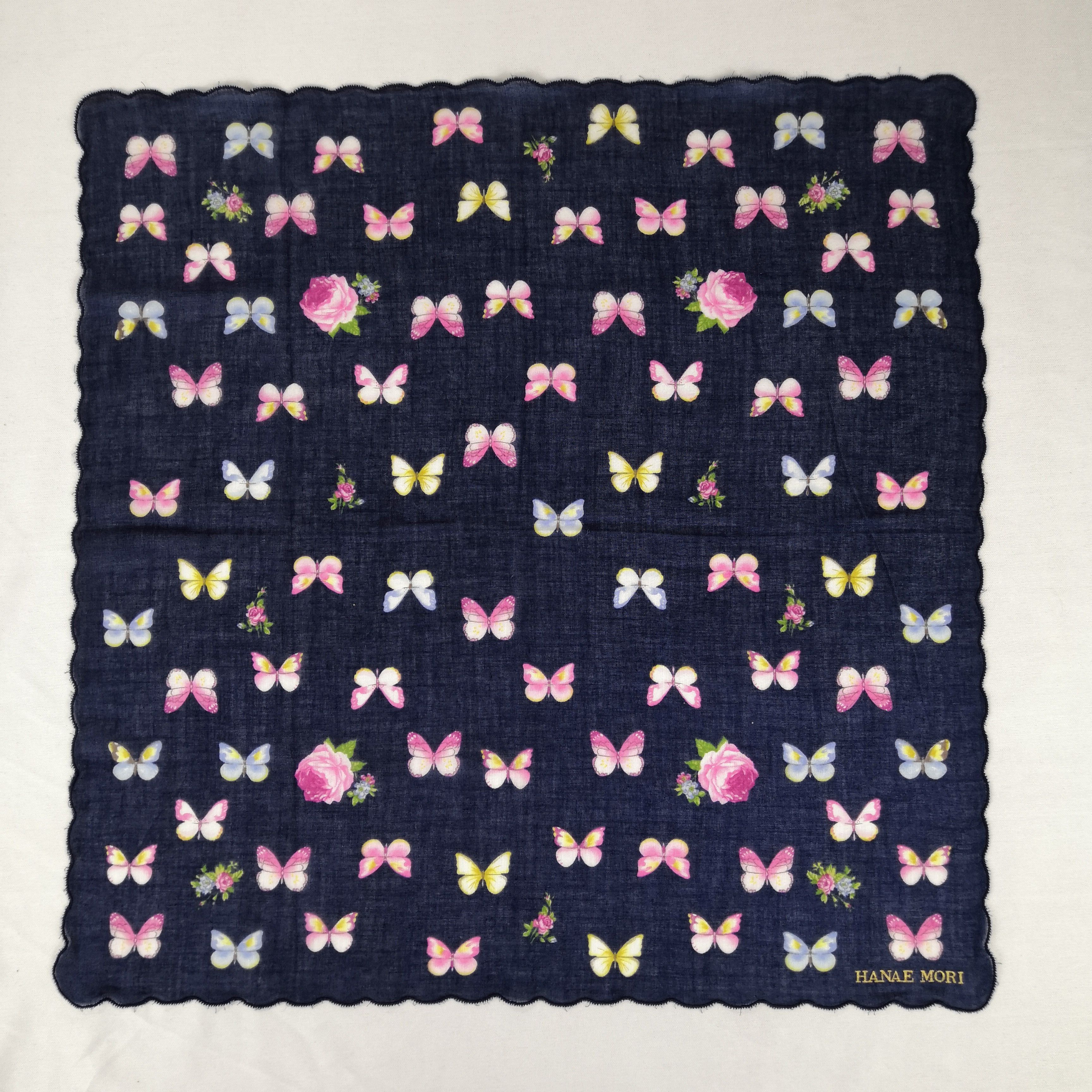 Hanae Mori Vintage Hanae Mori Bandana Handkerchief Neckerchief Size ONE SIZE - 2 Thumbnail