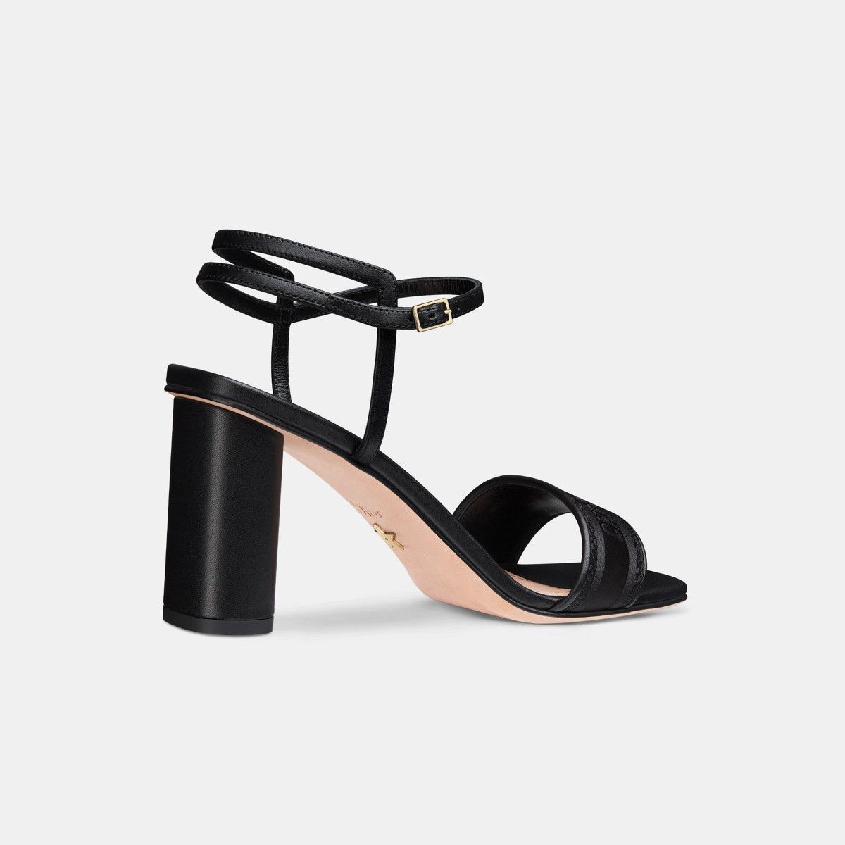 o1bcso1str0226 Dway Heeled Sandal in Black